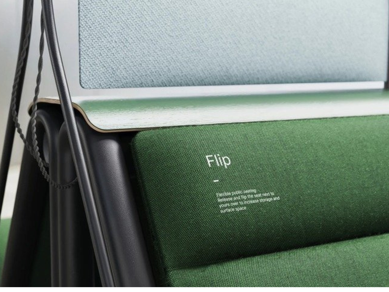 FLIP，Modular public seat system，furniture，communal facilities，