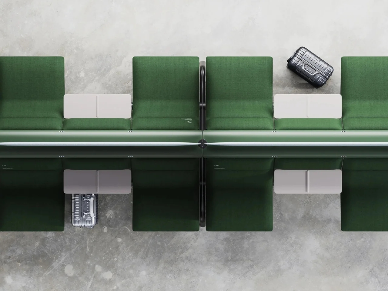 FLIP，Modular public seat system，furniture，communal facilities，