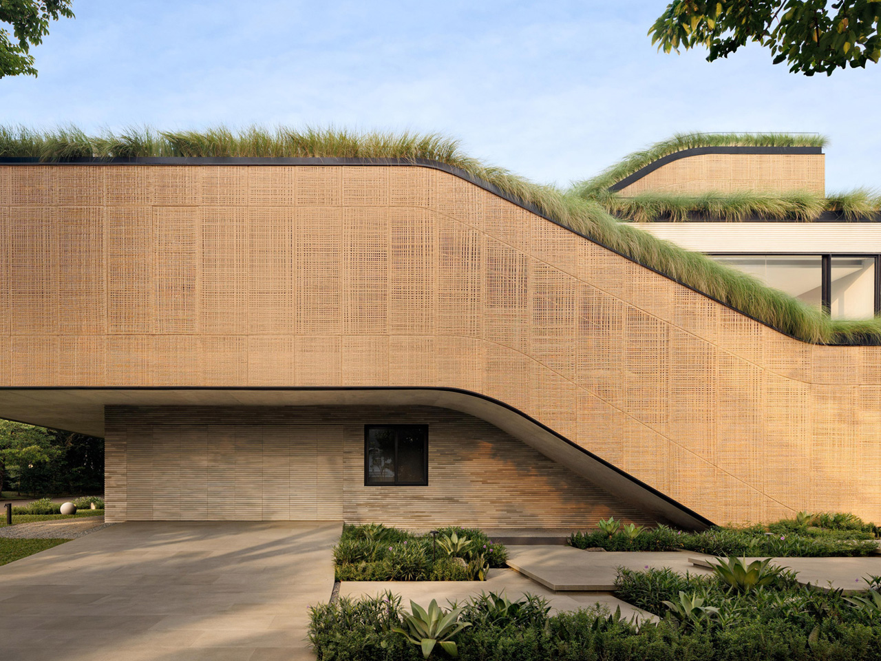 Architecture，environmental design，residence，Split Mass，Residence，