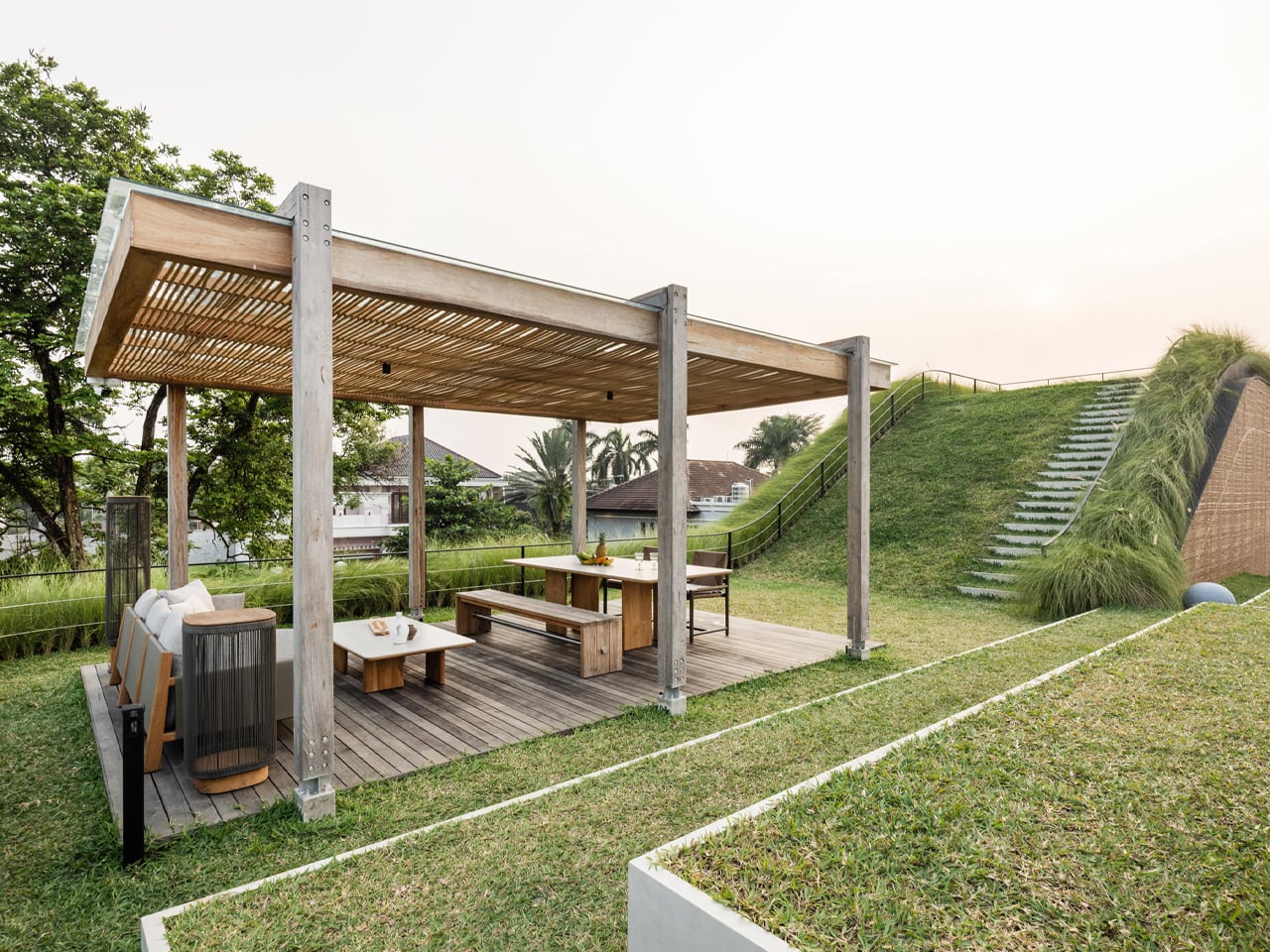 Architecture，environmental design，residence，Split Mass，Residence，