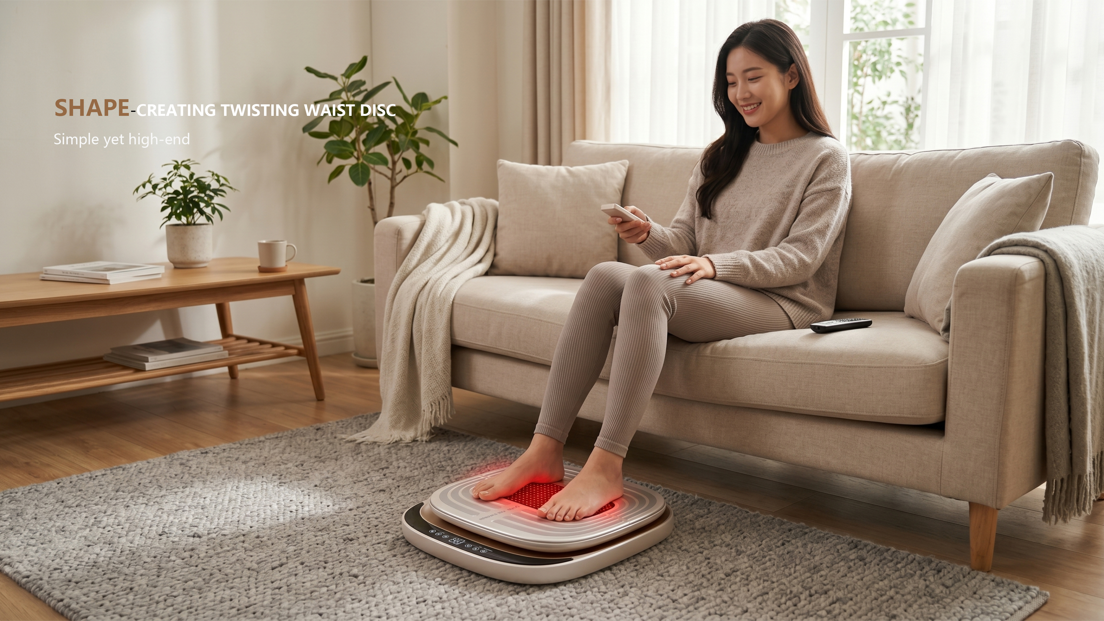 Massager，foot massage ，Foot therapy machine，Twist waist disc，