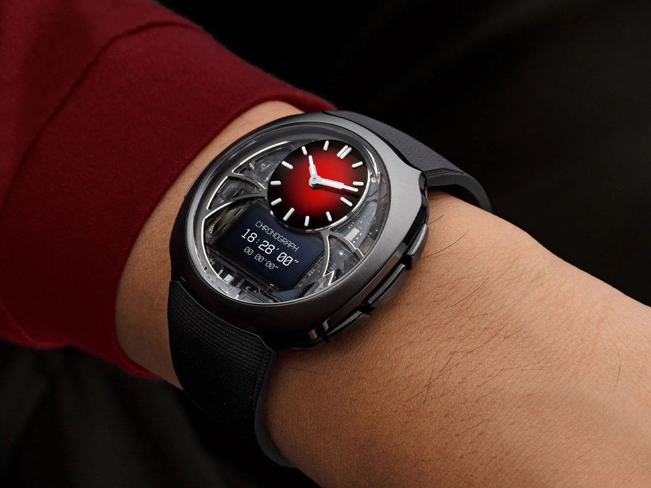 Wristwatch，Wrist watch，Fashion products，originality，