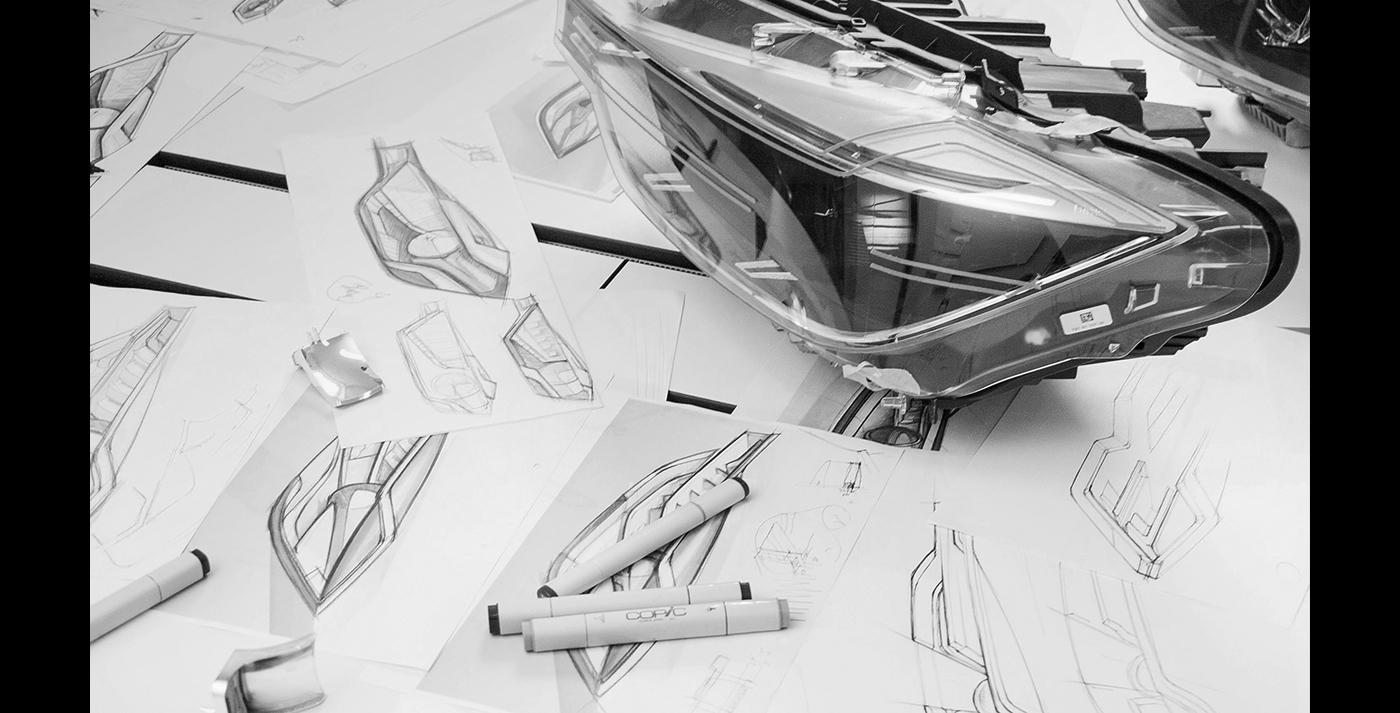 automobile，automative lighting，bionics，shark，