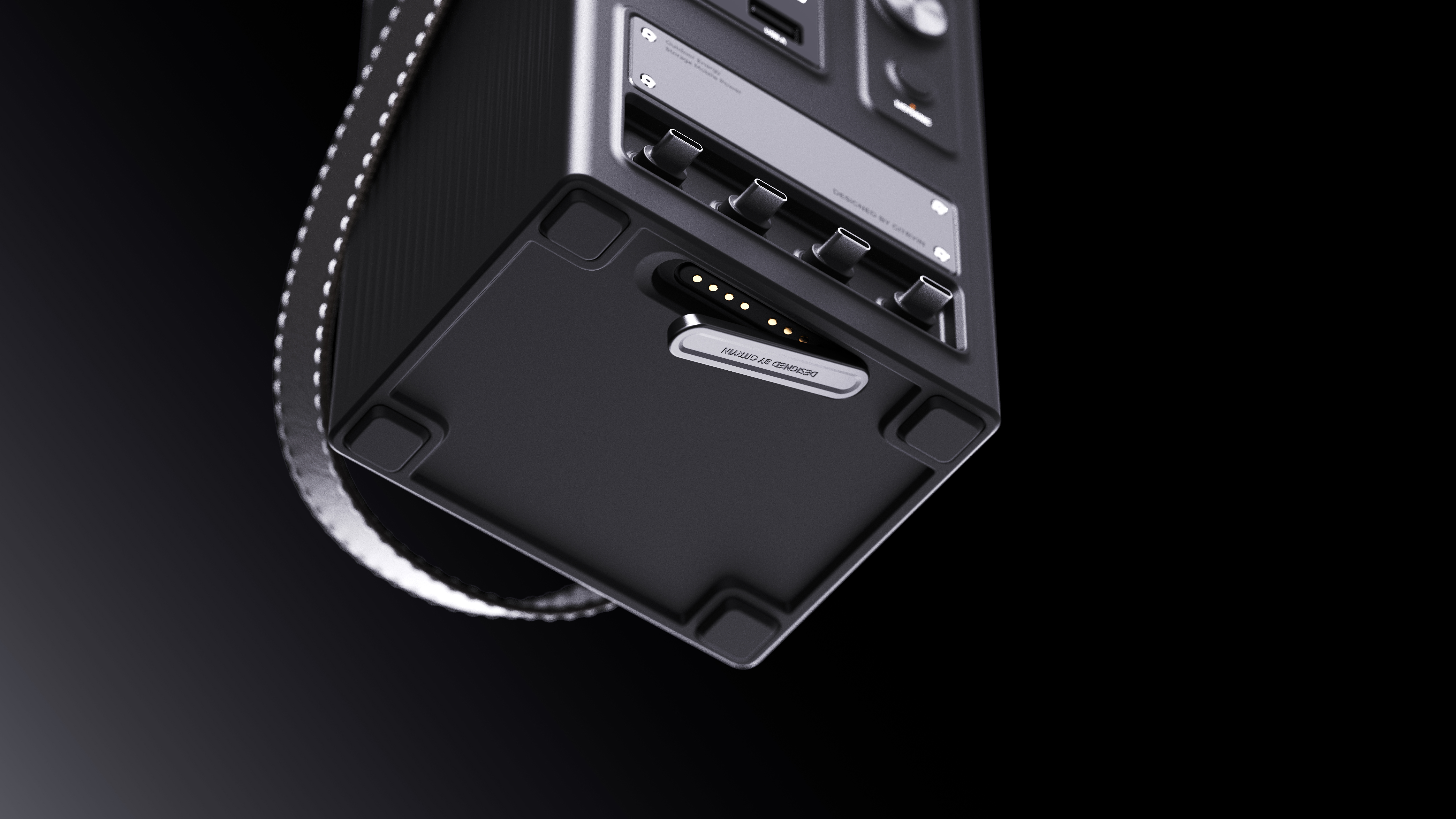 product design，industrial design，portable source，portable battery，Collection of industrial design works，Product modeling，3D rendering，Appearance design，