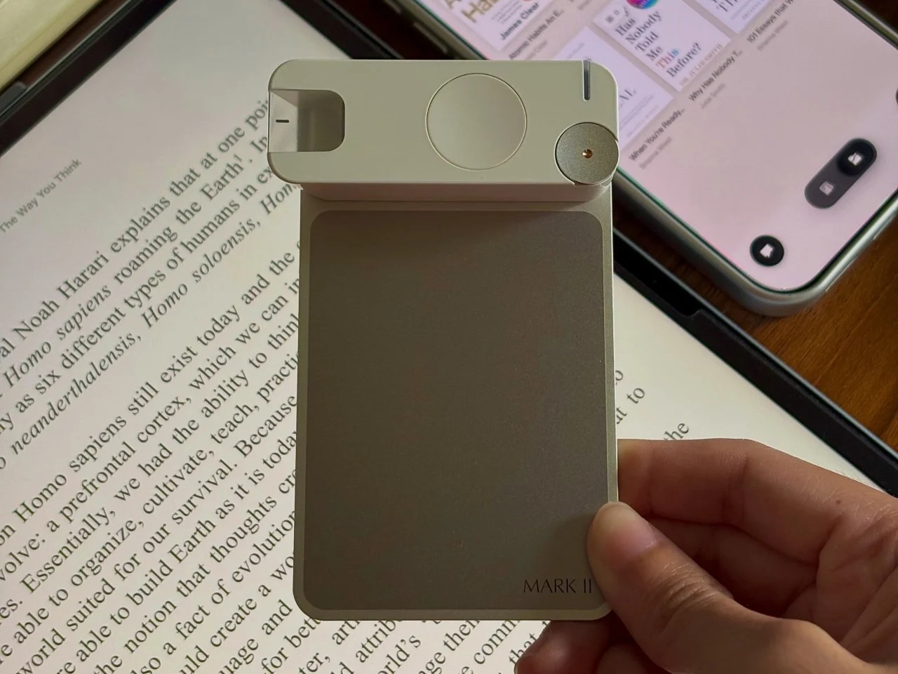 Mark II，Smart Bookmarks，Digital，Electronic equipment，