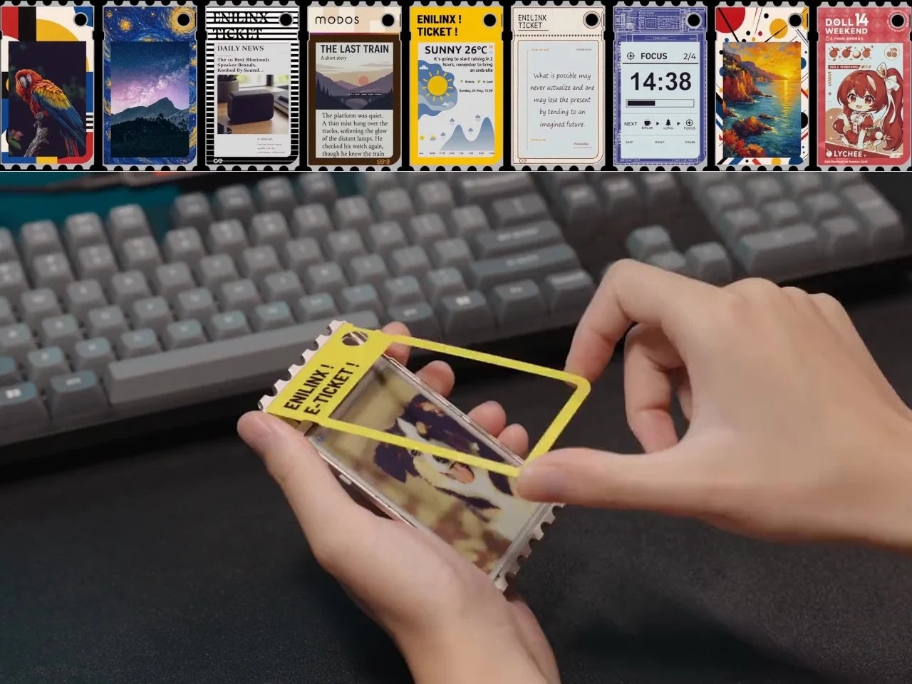 TICKEY，Electronic paper clip，Digital，electronic product，