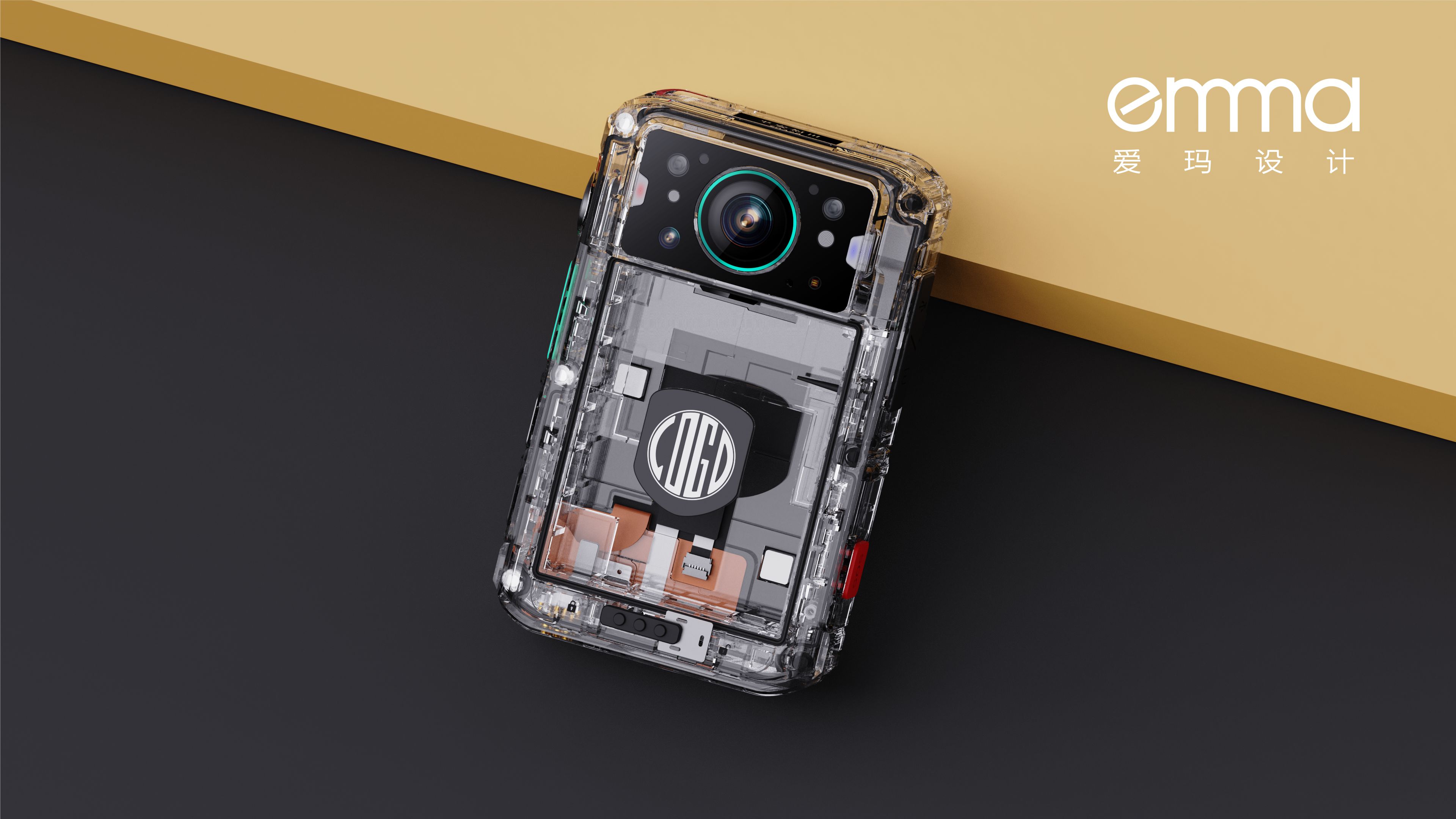 Site enforcement Recorder ，industrial design，Appearance design，Structural design，