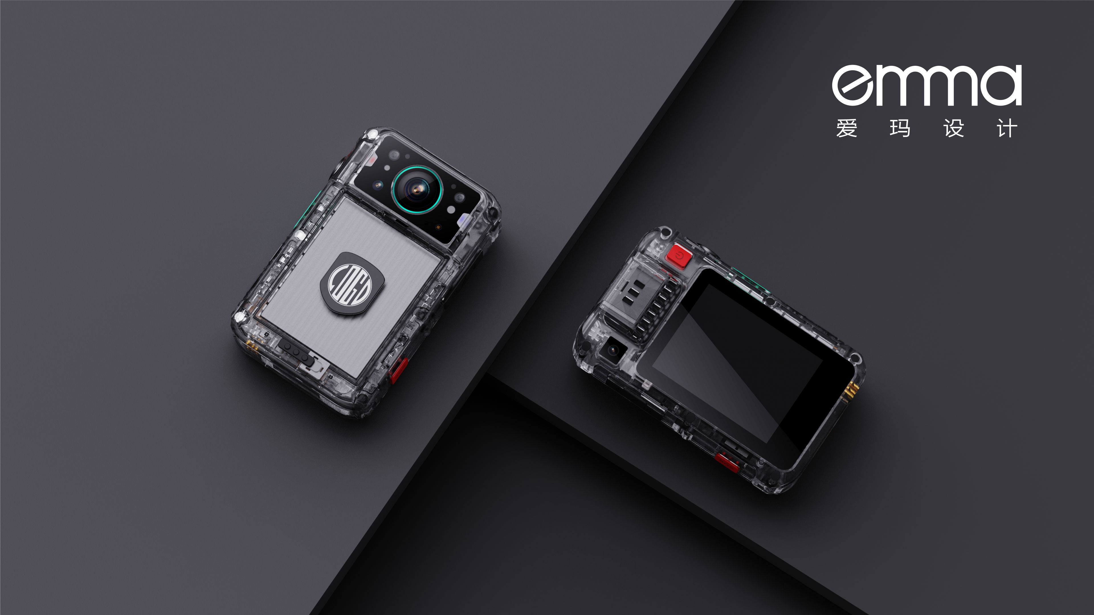 Site enforcement Recorder ，industrial design，Appearance design，Structural design，