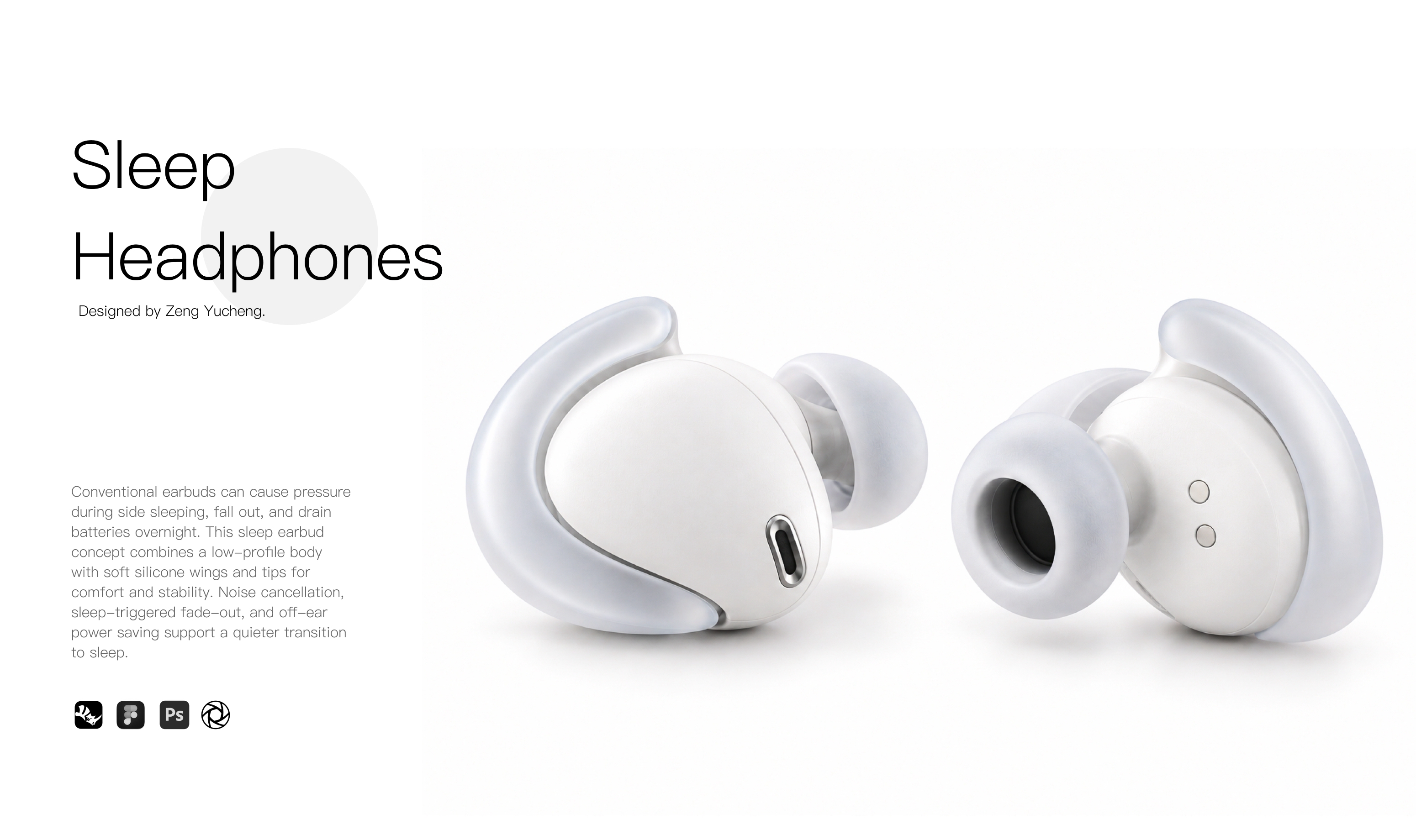 industrial design，Earphone design，