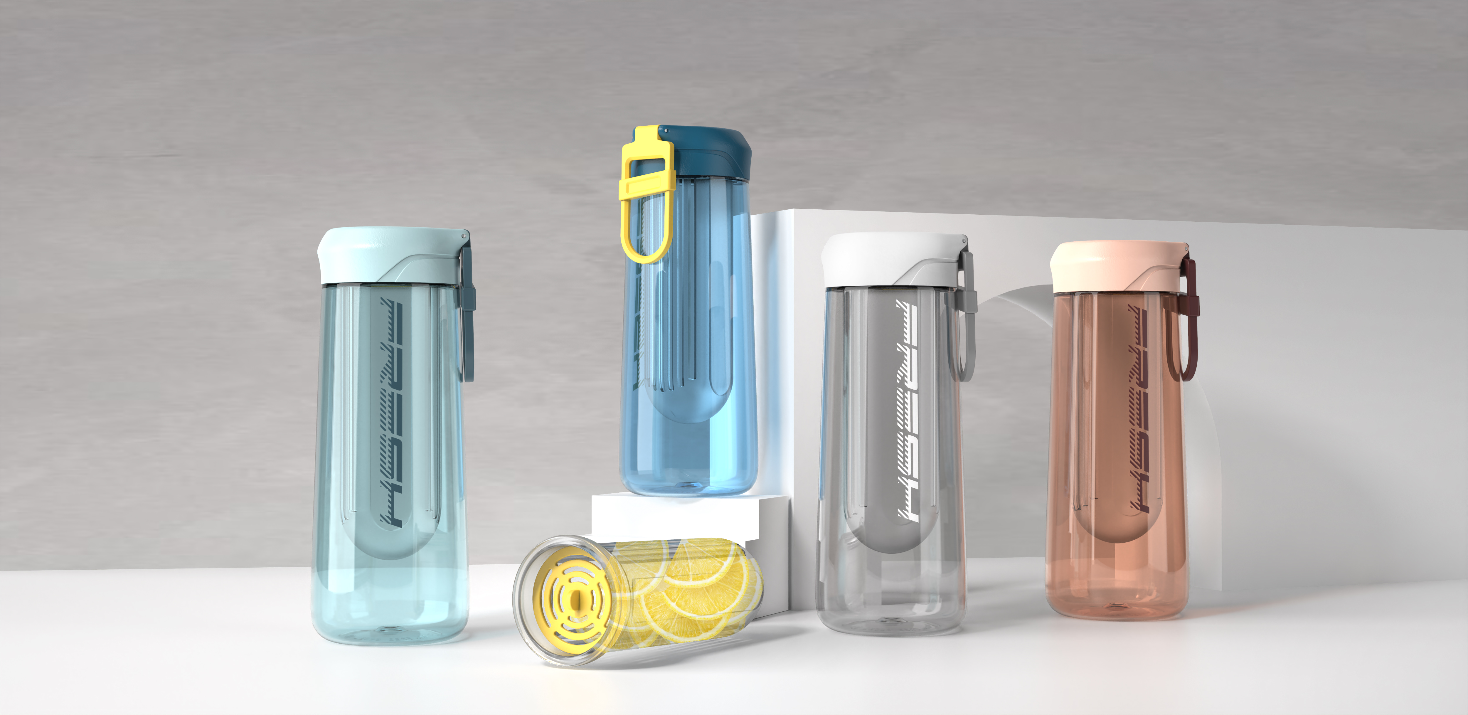 The previous water cup scheme records the design road all the time.，
