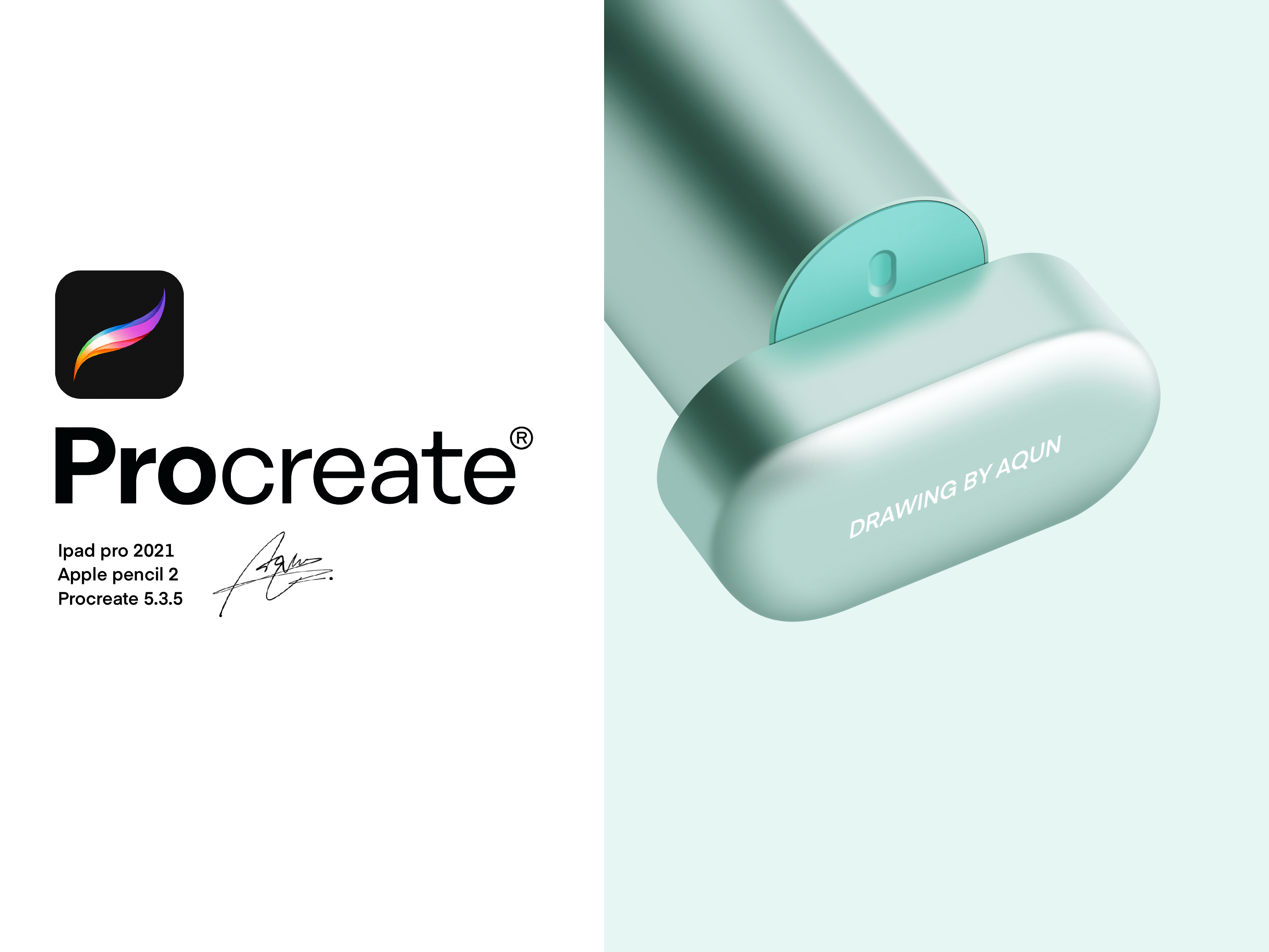 Ubee ，Product board drawing，Procreate，