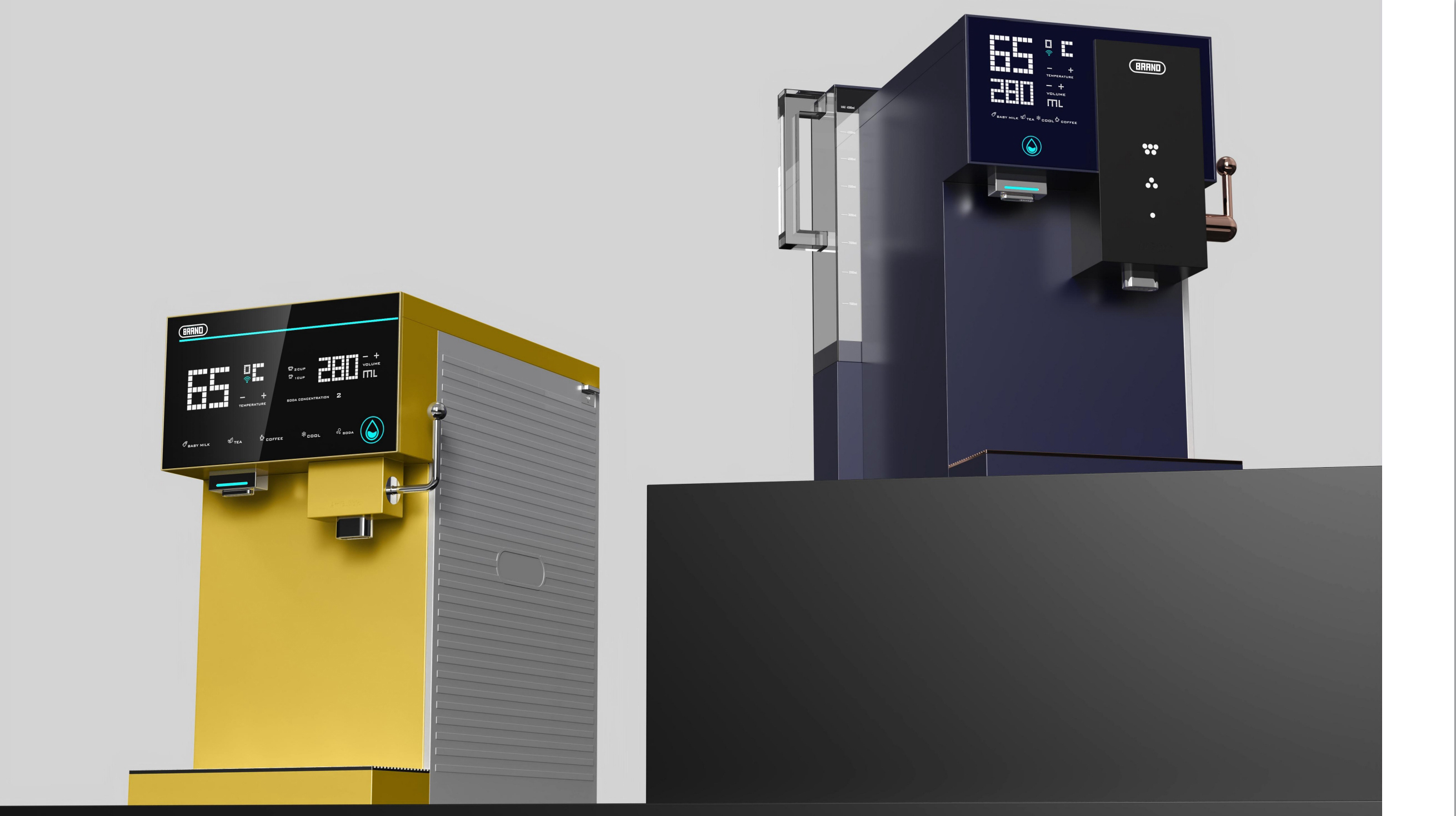 industrial design，product design，Bubble water machine，geometric modeling ，small home appliances，Design services，