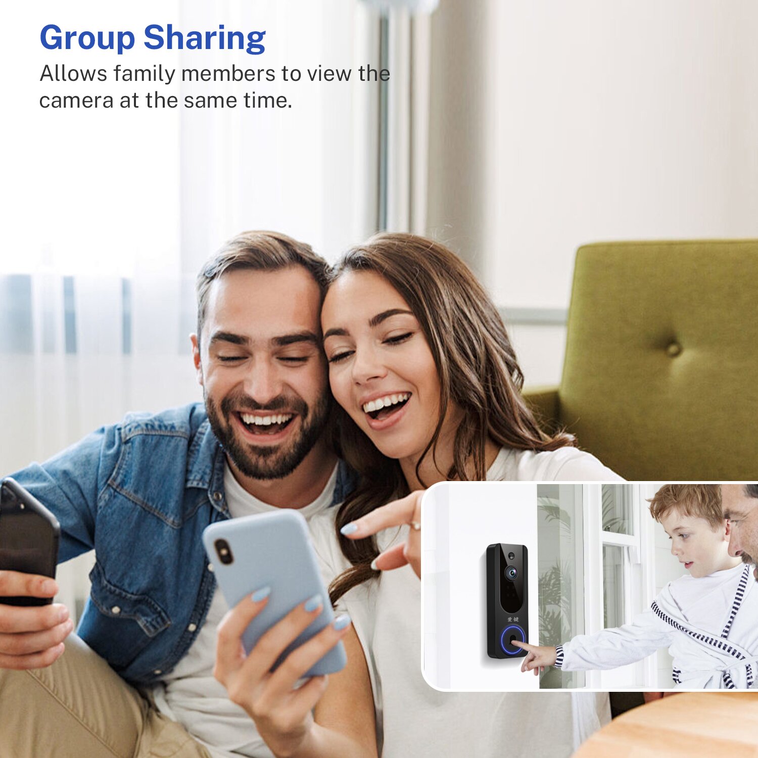 # Smart Home，# Visible doorbell，# Security Products，