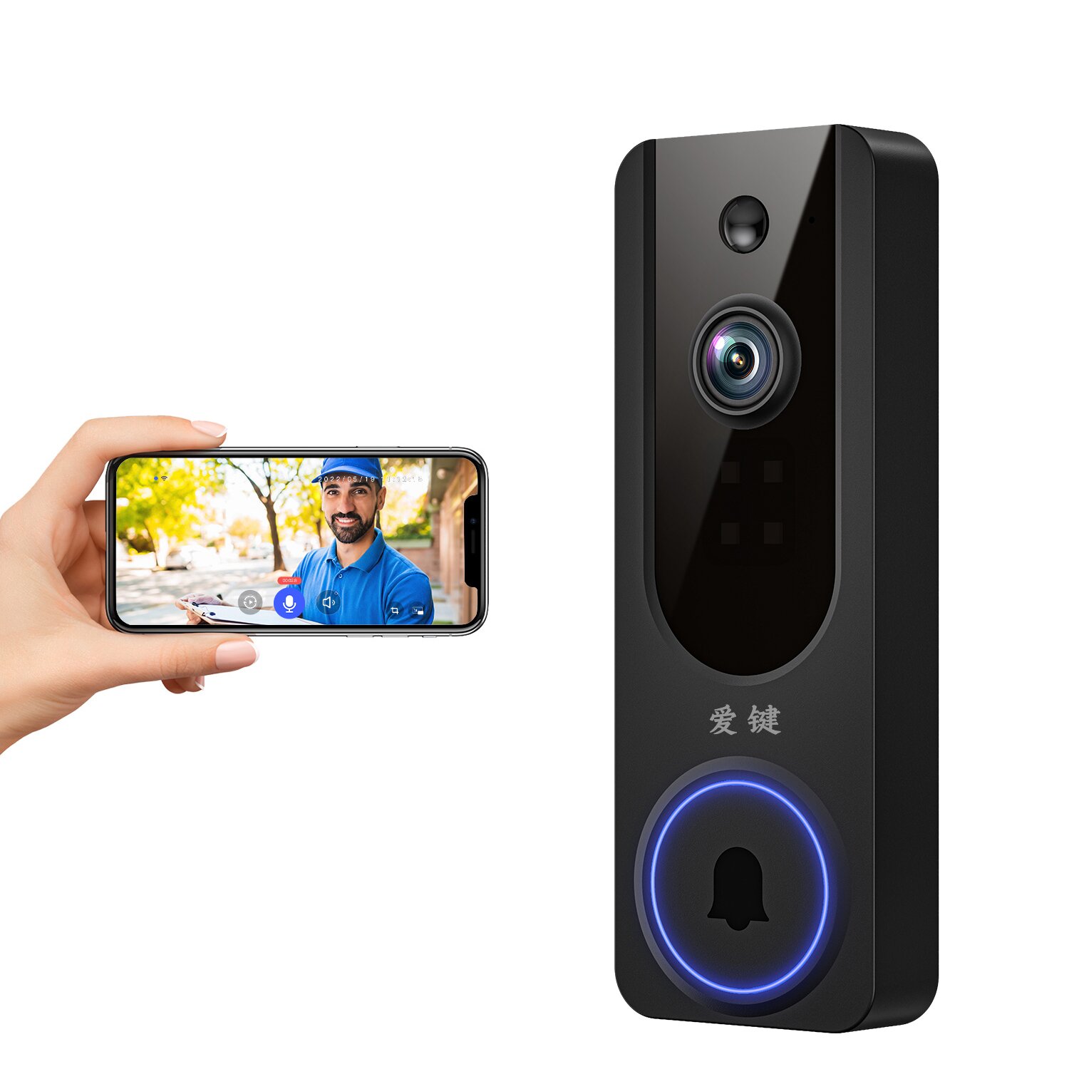 # Smart Home，# Visible doorbell，# Security Products，