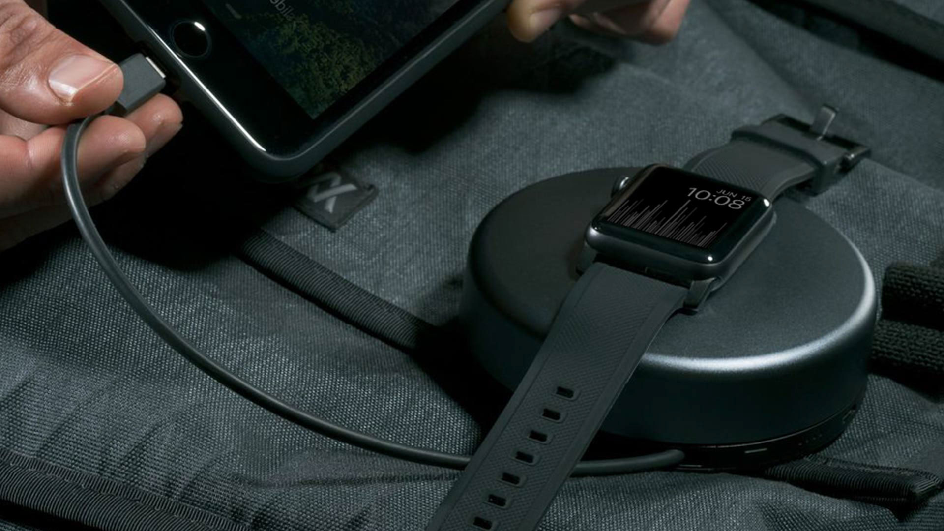 Apple watch charger，nomad，