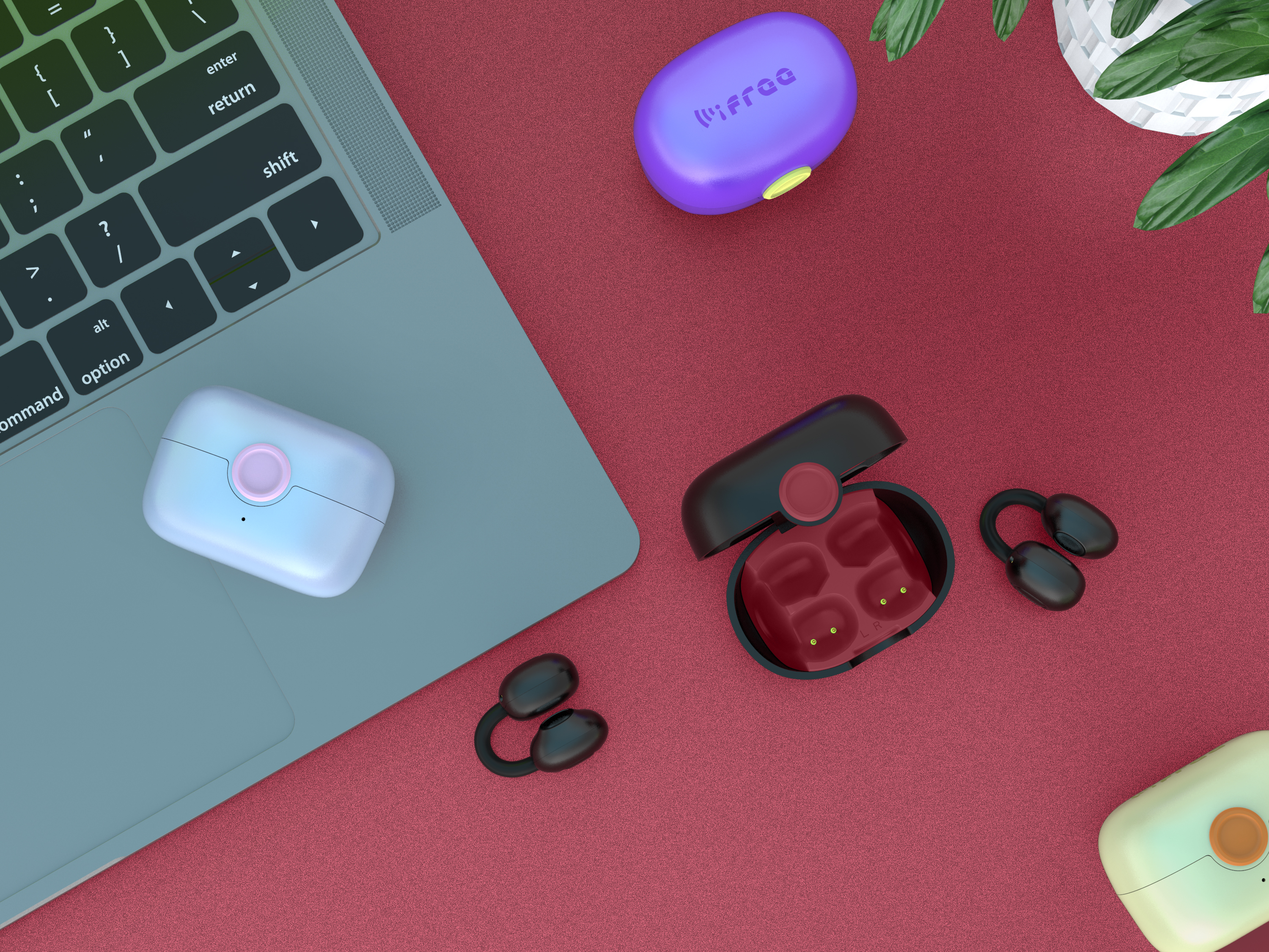 A headset without a line，