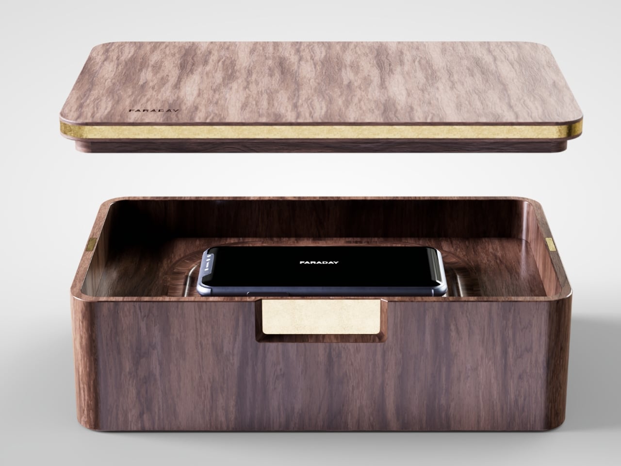 FARADAY，Mobile phone signal shielding storage box，Storage tool，originality，