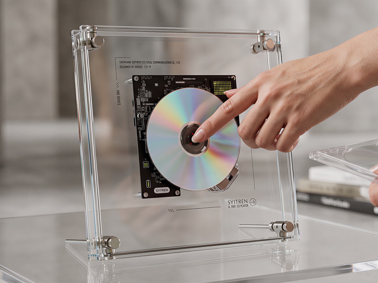 double-layer acrylic，LED Matrix，LED Matrix，mounted type，