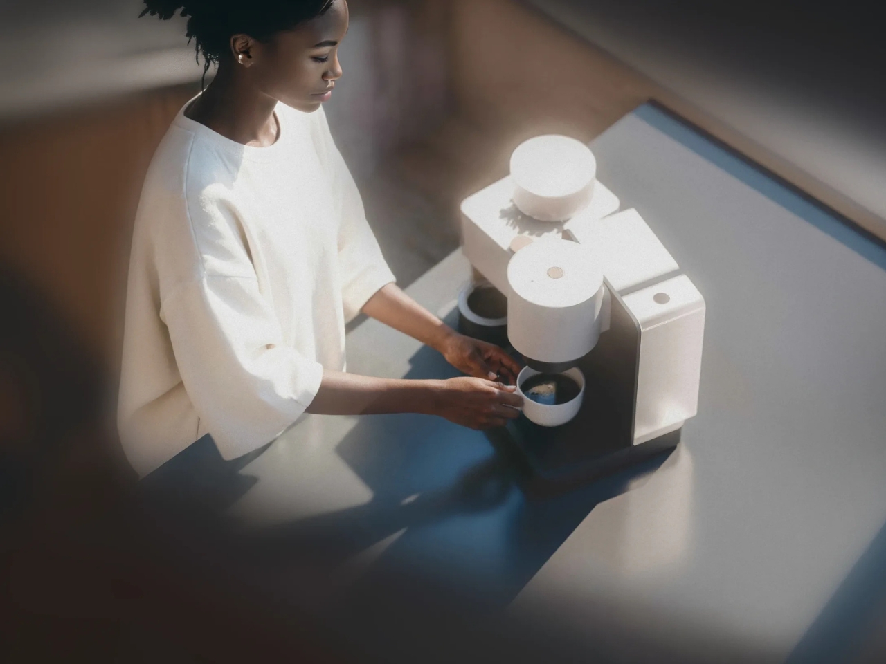 Datum espresso，Automatic brewing recipe，auto-tamp，64mm flat knife，Household coffee machine，