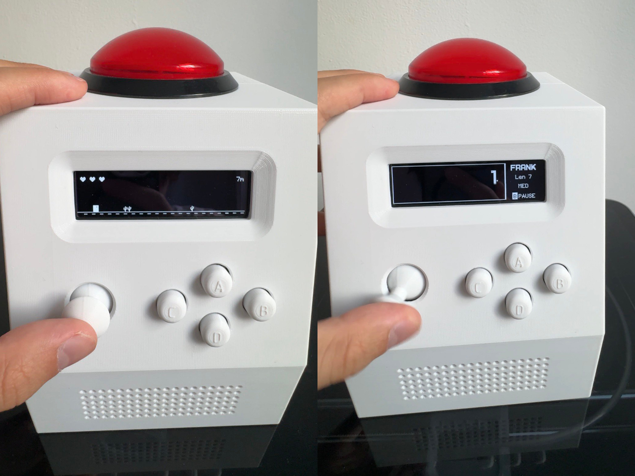 Aqnazar Arysbek，alarm clock，Open source firmware，3D Printed Shell，