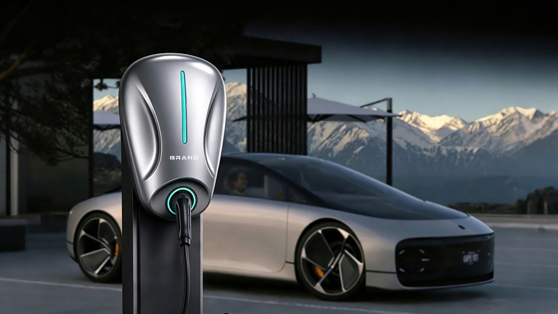 industrial design，product design，Charging pile，New energy equipment，Bionics Design ，CMF design，communal facilities，