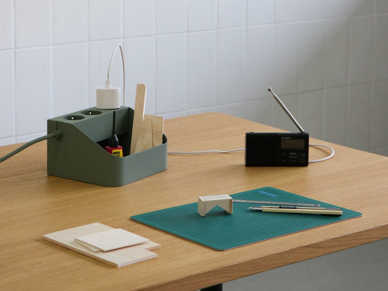 Housewear & Furnishings，Storage tool，Power Bar Tray，originality，