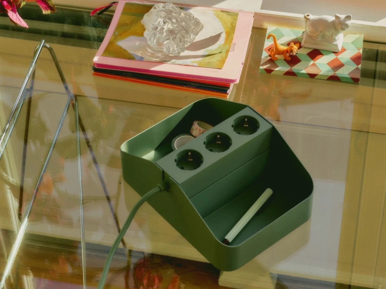 Housewear & Furnishings，Storage tool，Power Bar Tray，originality，