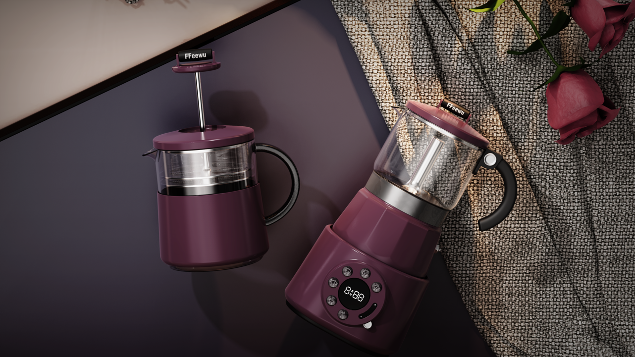 Mocha pot，Coffee pot，Retro，Modern，delicate，grace，Advanced sense，Ritual sense，