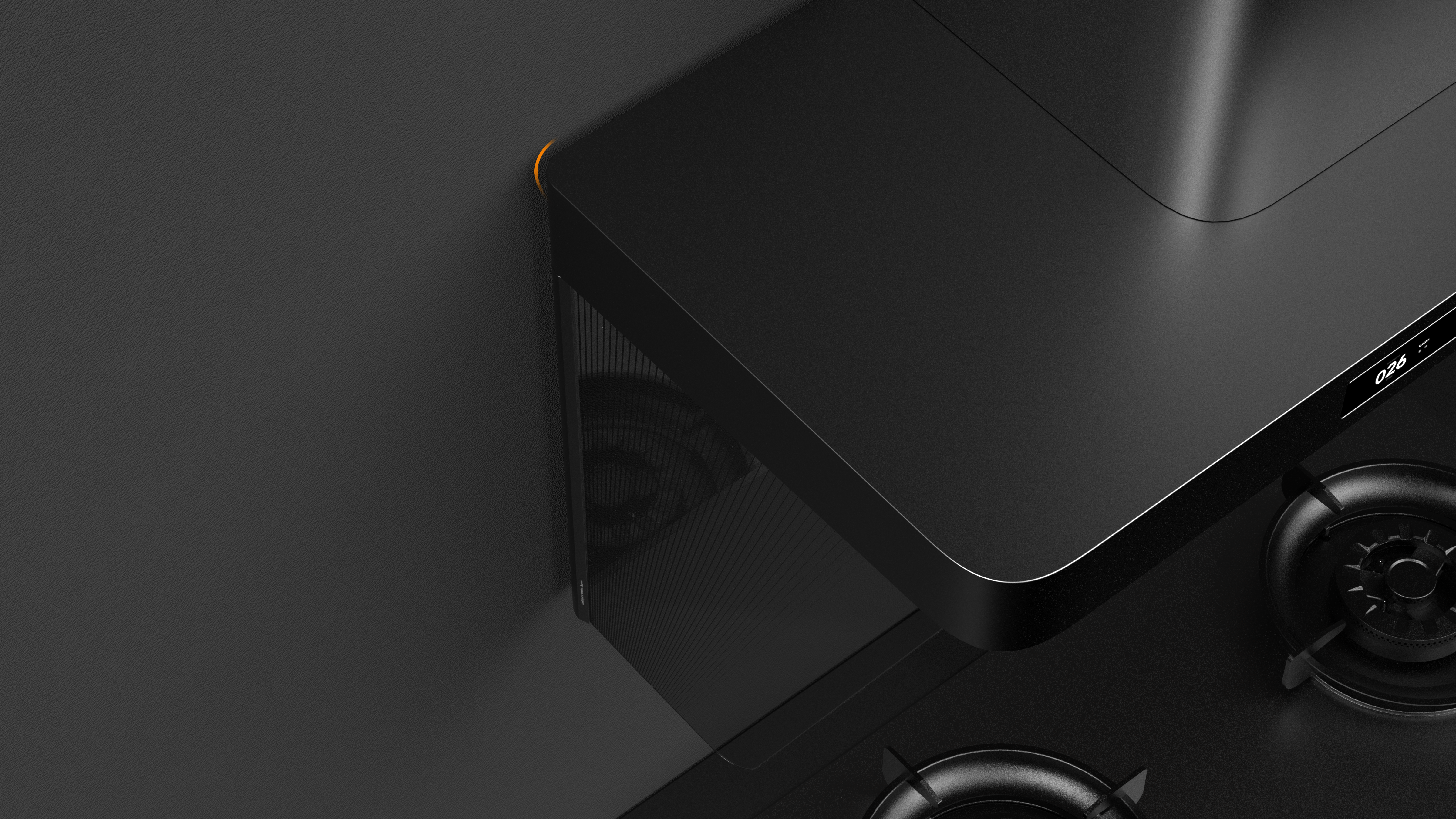 # Mijia Intelligent Smoke Cleaning Machine P2，# Smart Smoke Cleaner，# Kitchen electric design，#Industrial Design，