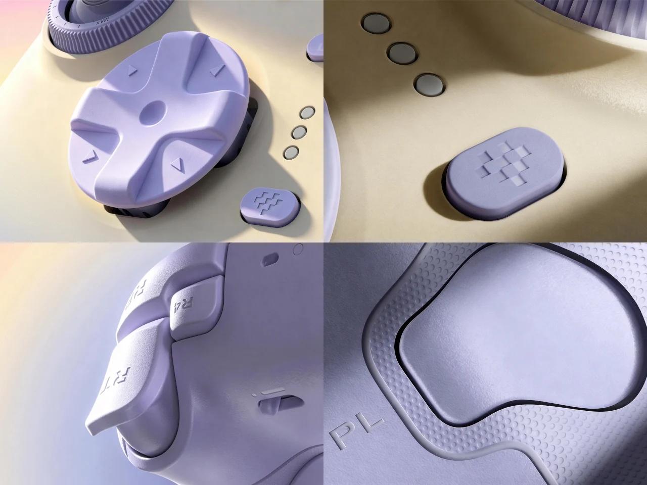 Lavender Dusk，Game handle，Digital，Electronic equipment，
