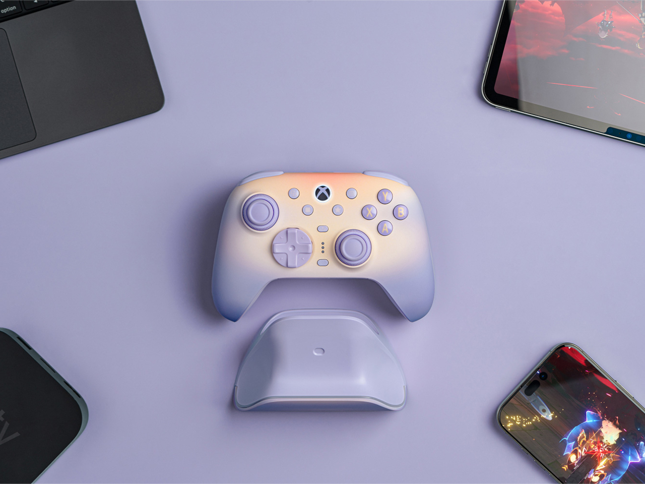 Lavender Dusk，Game handle，Digital，Electronic equipment，