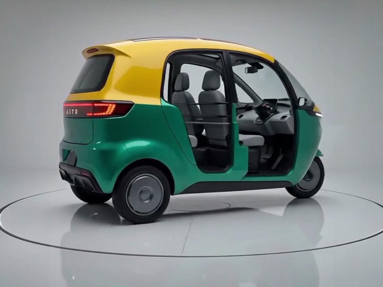 Auto‑Rickshaw，vehicle，automobile，conceptual design，