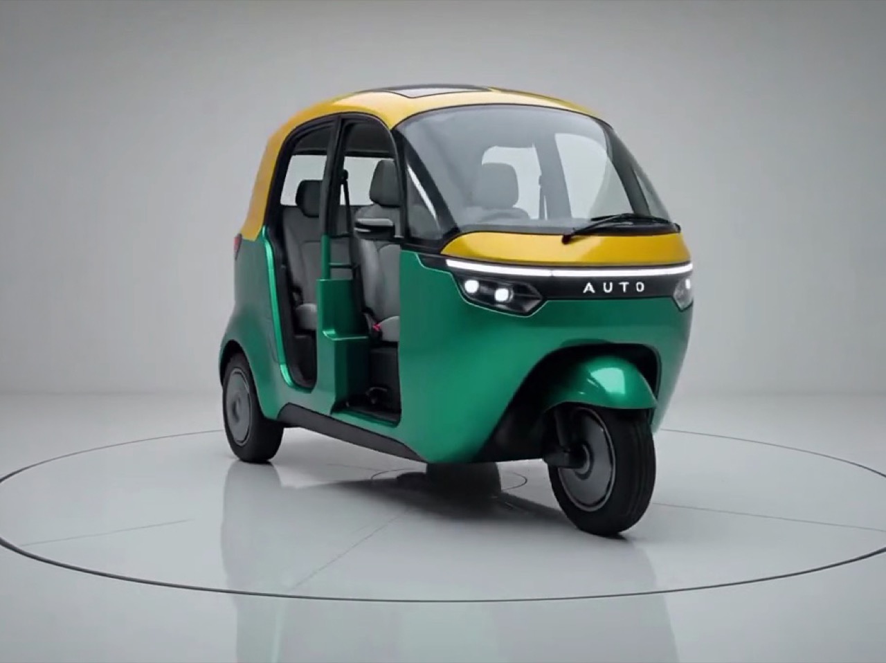 Auto‑Rickshaw，vehicle，automobile，conceptual design，