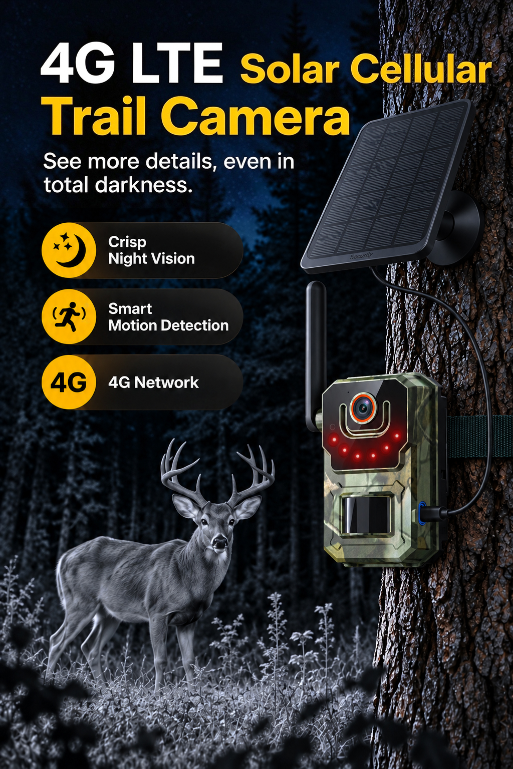 # camera hunting，#trailcamera，# Solar Field Camera，# Hunting camera，
