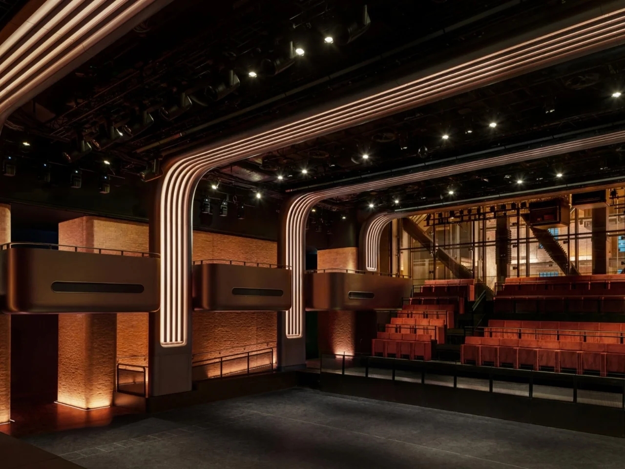 Performance Venues，Apple Music Hall，Architecture，environmental design，