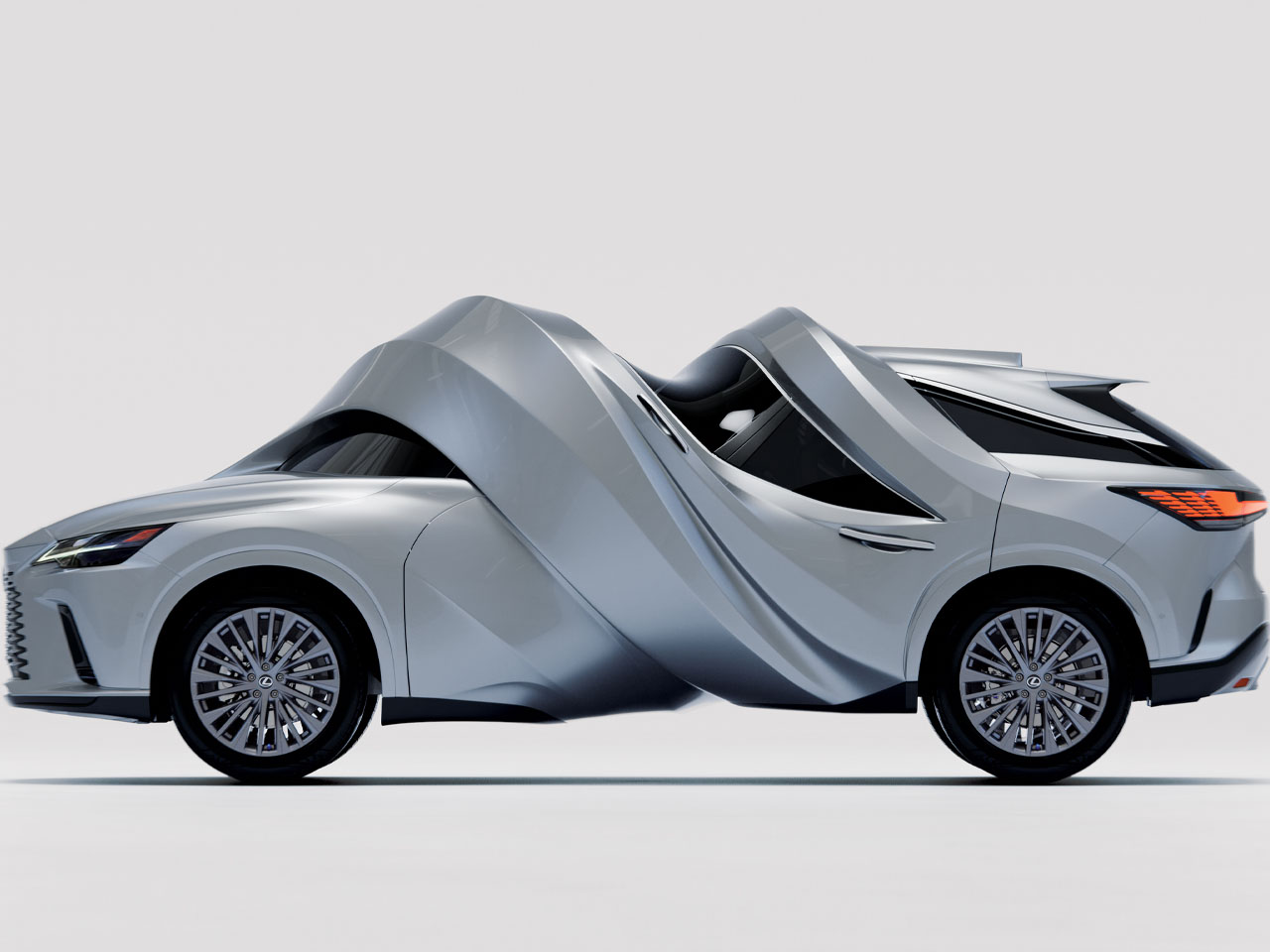 vehicle，automobile，MSCHF，LEXUS，