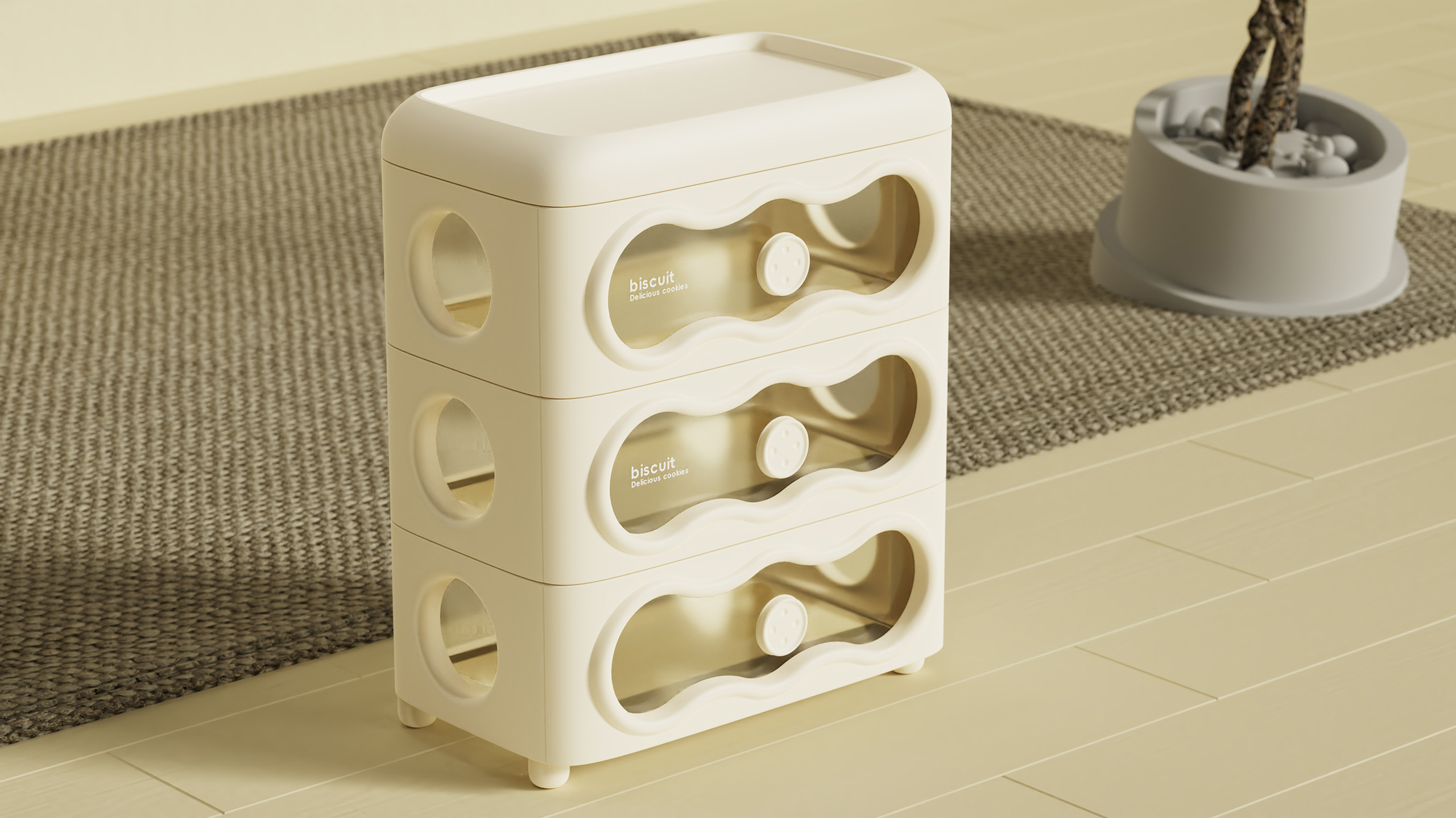 product design，industrial design，Appearance design，Drawer cabinet design，Storage cabinet design，Cabinet appearance design，