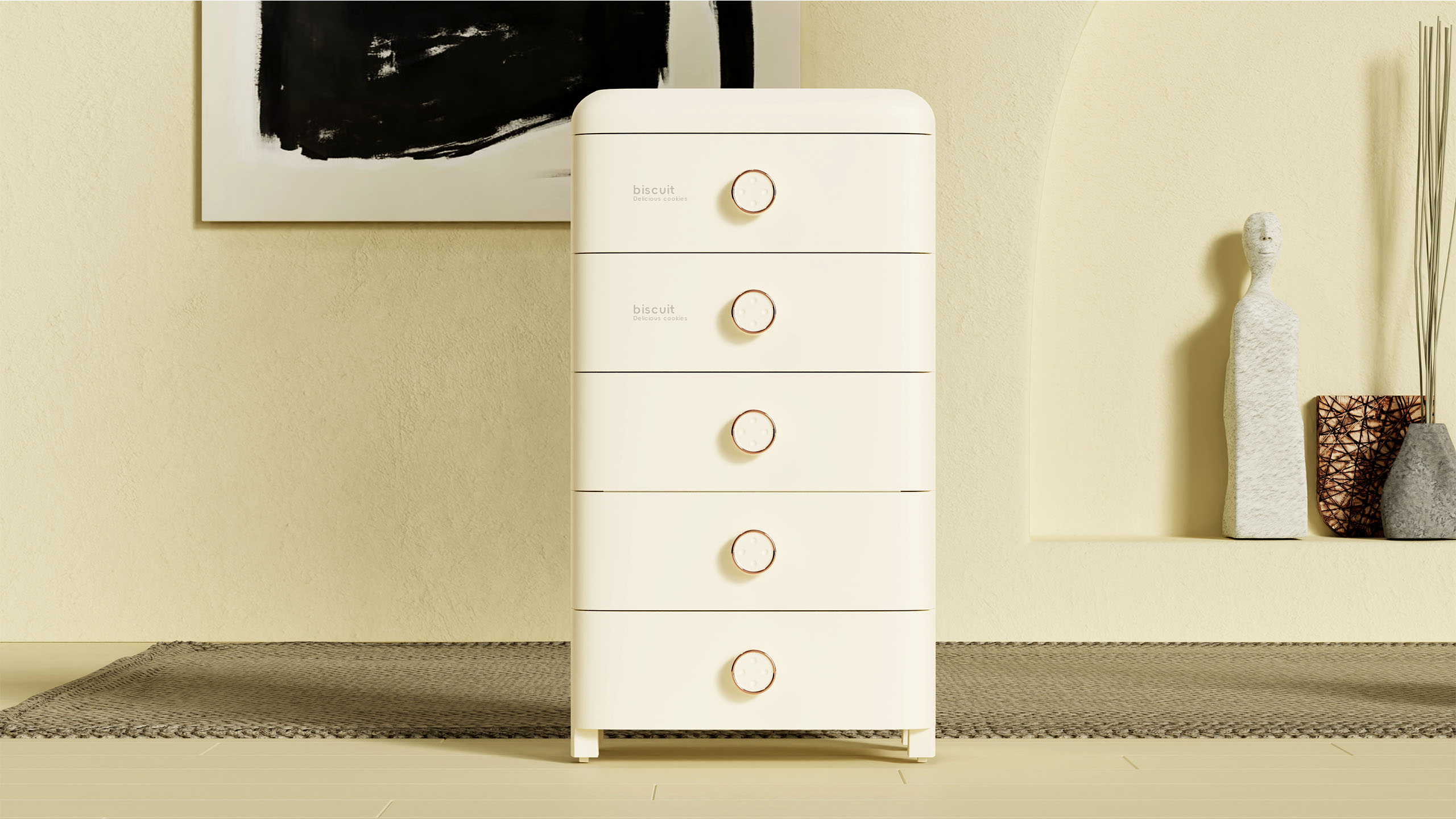 product design，industrial design，Appearance design，Drawer cabinet design，Storage cabinet design，Cabinet appearance design，
