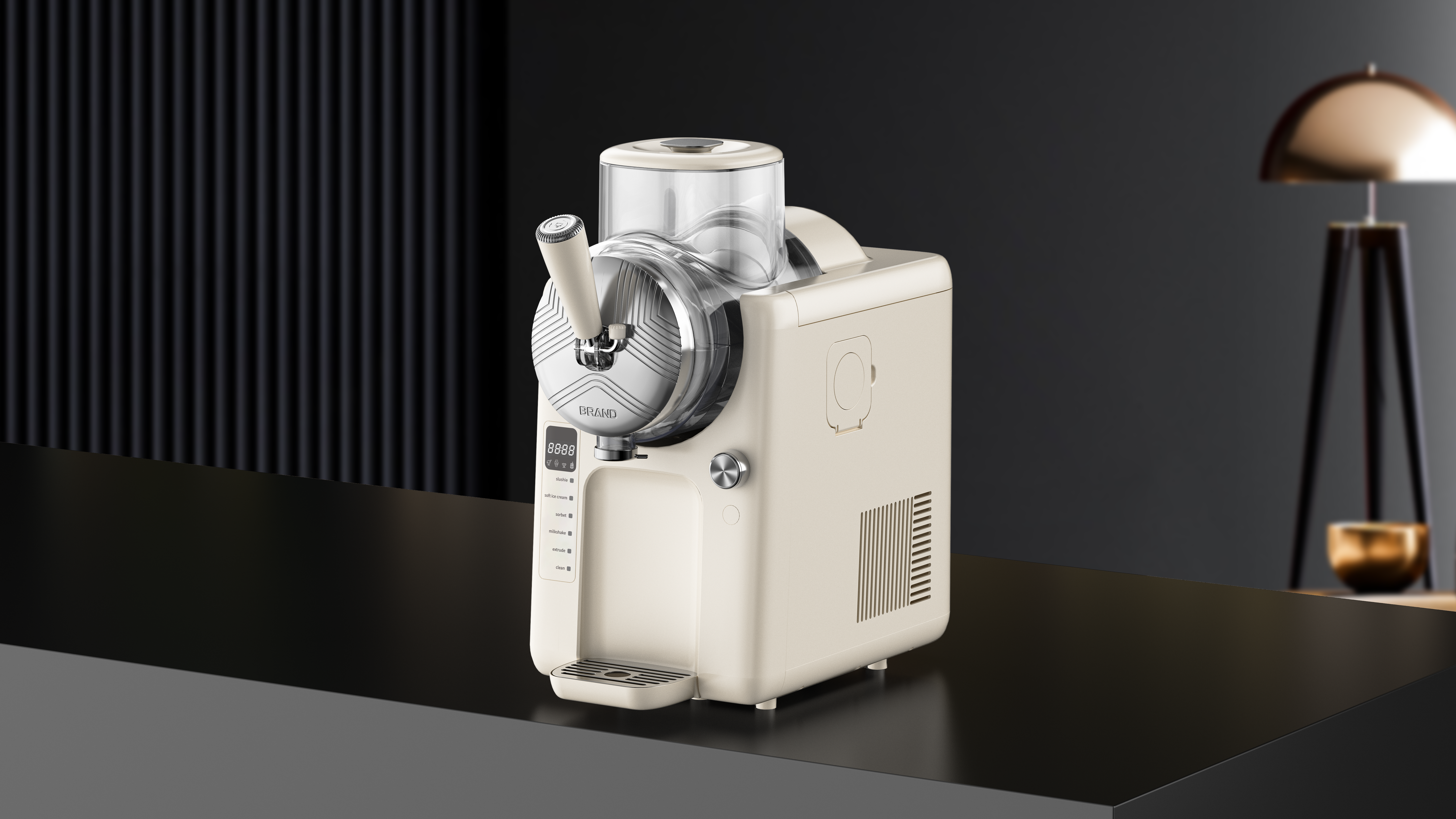 # Household Smoother Machine，# Summer Small Appliances，# Ice cream machine，#Industrial Design，