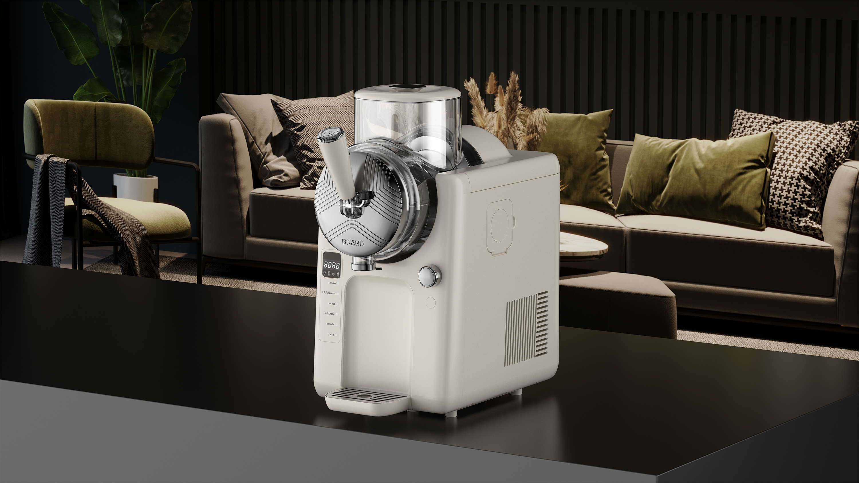 # Household Smoother Machine，# Summer Small Appliances，# Ice cream machine，#Industrial Design，