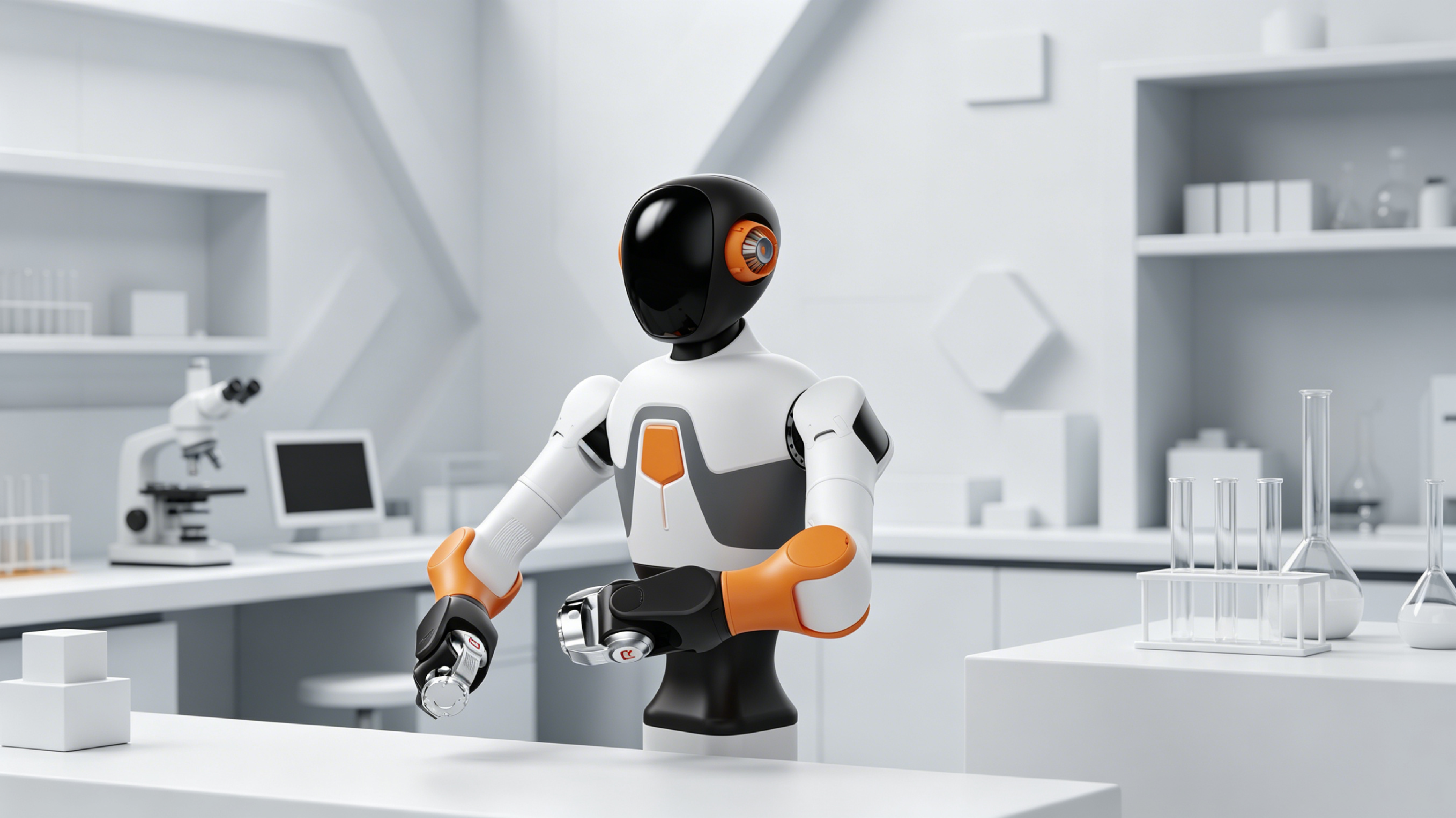 industrial design，Humanoid robot，Cooperative robot，Robot design，humanoid robot，Keyshot rendering，