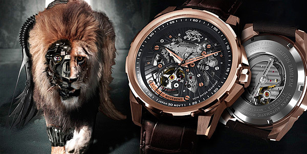 Wrist watch，Mechanical watch，griffin，man，Accessories，surface，