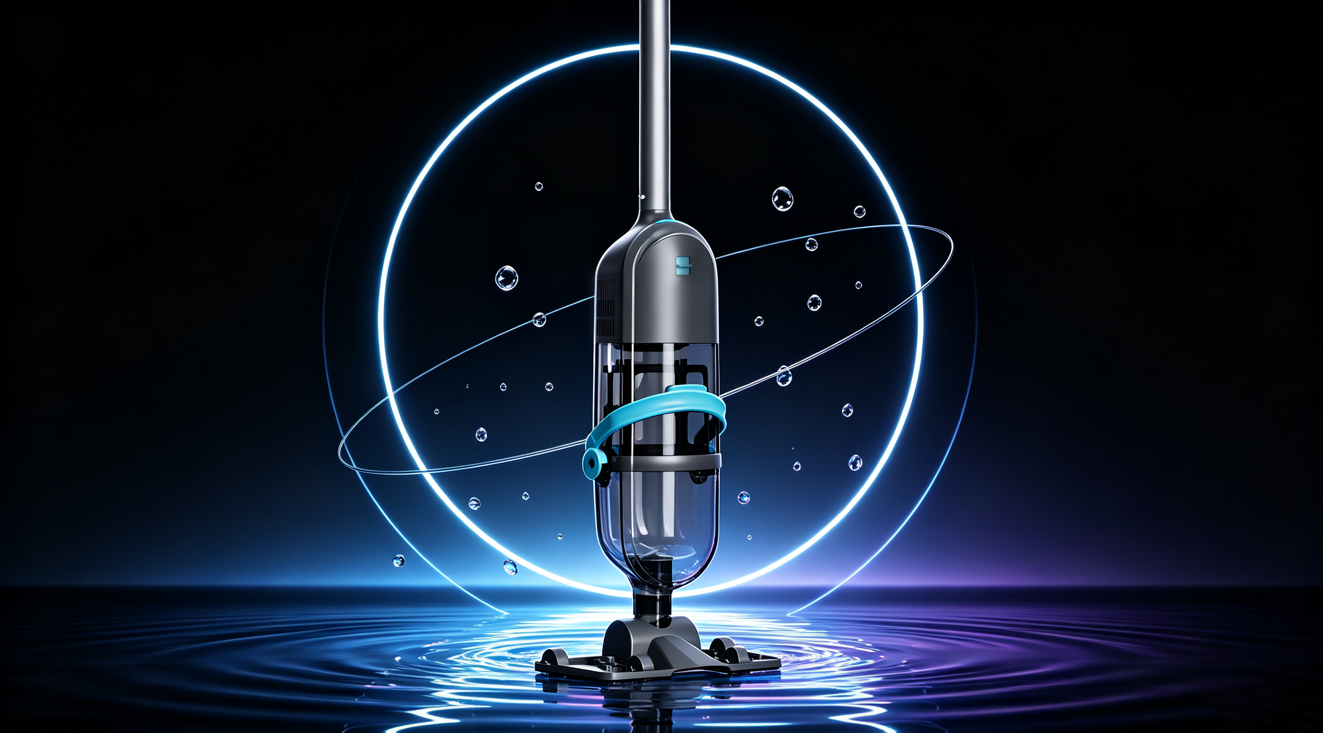 industrial design，Swimming pool suction device，Swimming Pool Cleaning Equipment，Hand-held cleaning tool，product design，pool cleaner，Keyshot rendering，