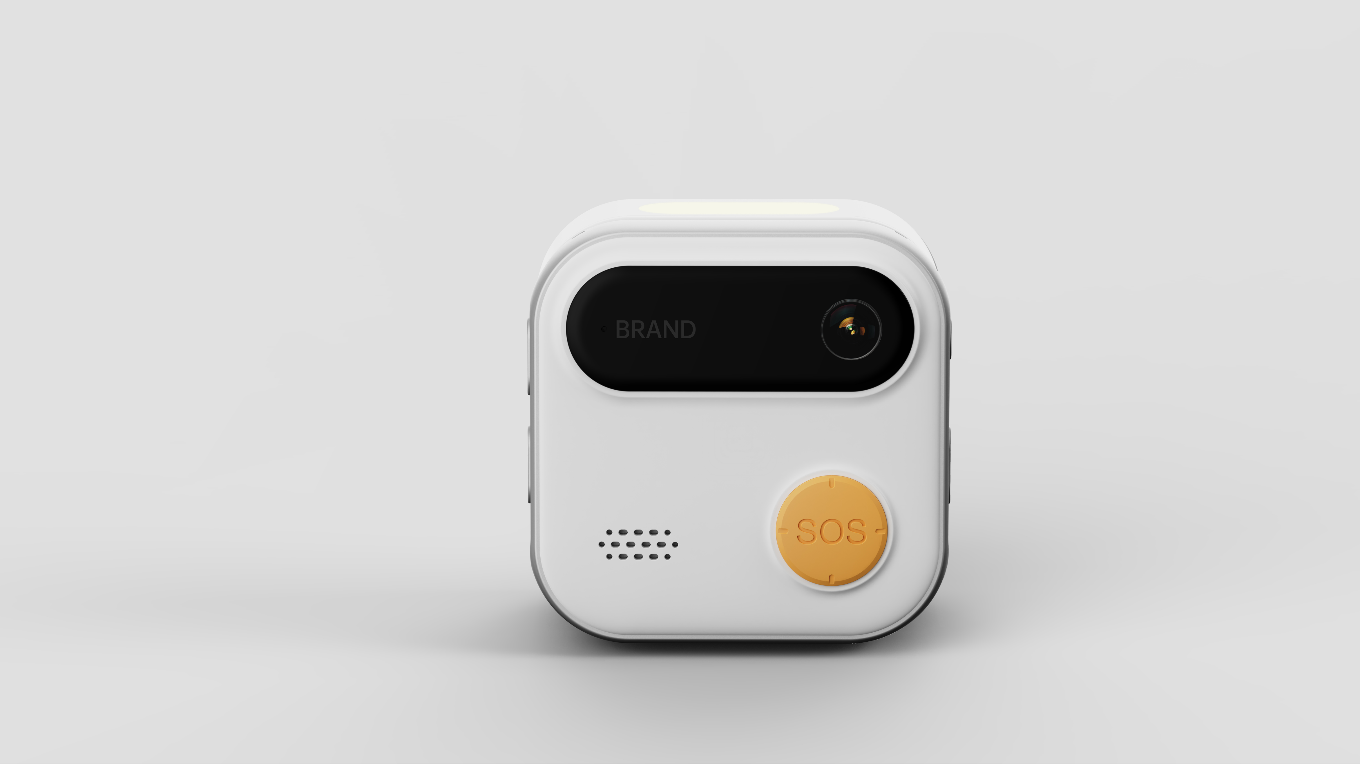 industrial design，Elderly Monitoring Equipment，Smart wear，SOS Emergency Call，Aging design，product design，Keyshot rendering，