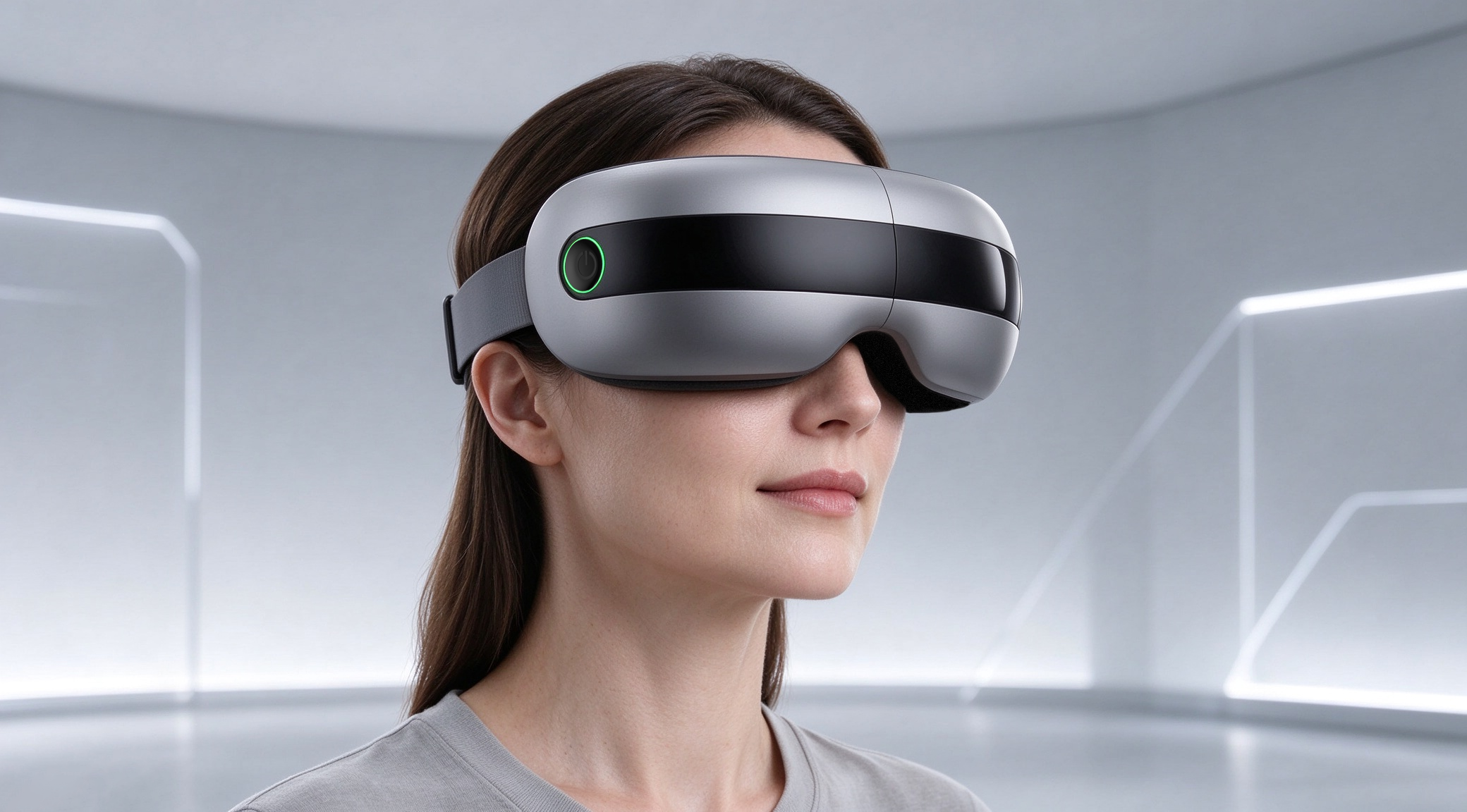 industrial design，Eye massage instrument，Eye protector，Healthy Wear，Personal care，product design，Keyshot rendering，