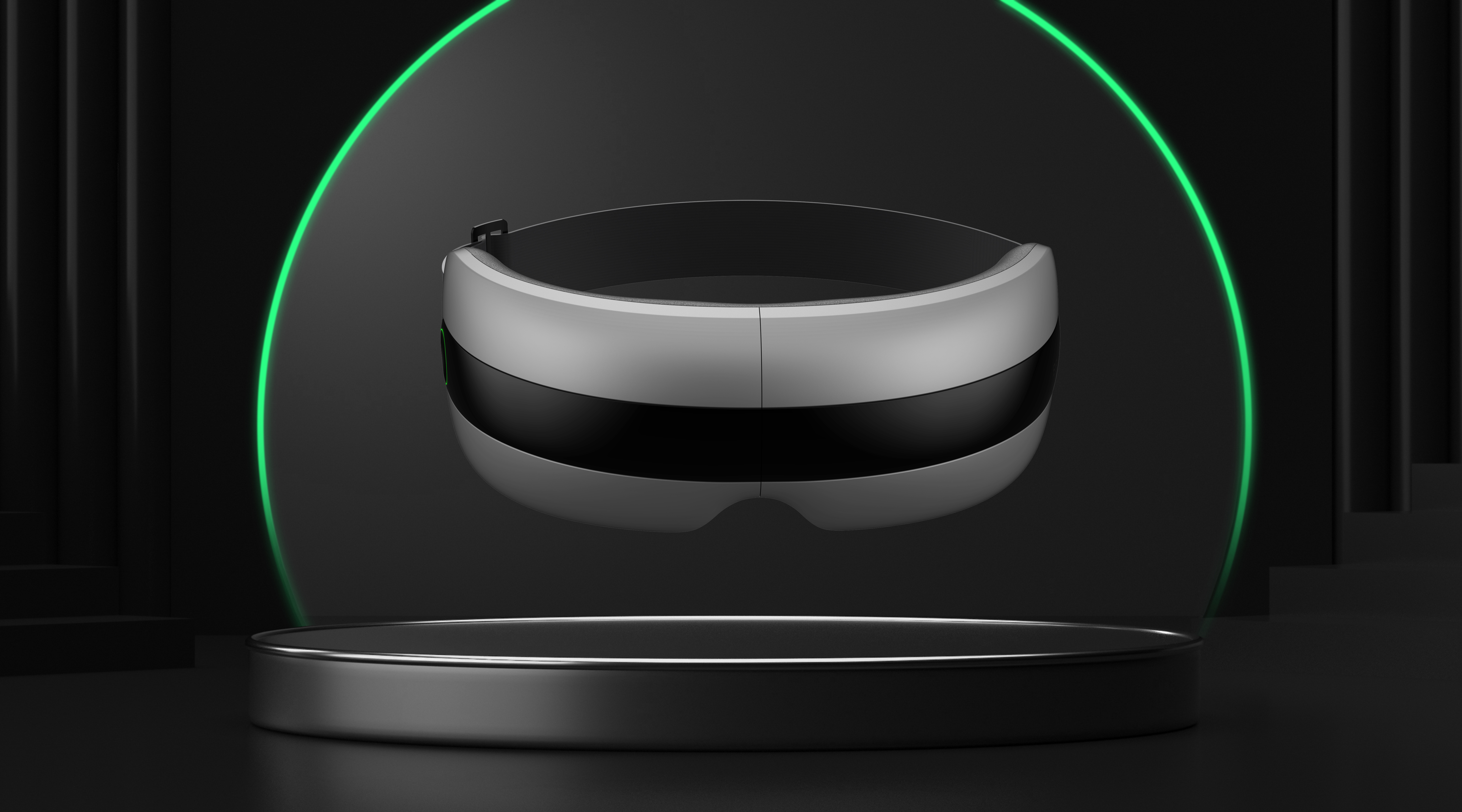 industrial design，Eye massage instrument，Eye protector，Healthy Wear，Personal care，product design，Keyshot rendering，