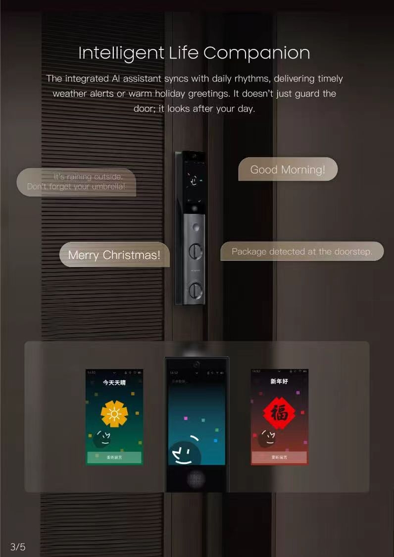 Smart door lock, door lock，