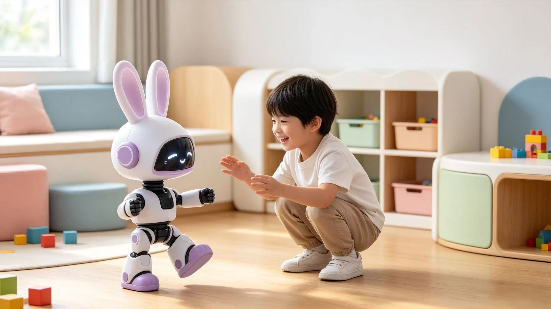 Companion robot，AI intelligence，interaction，