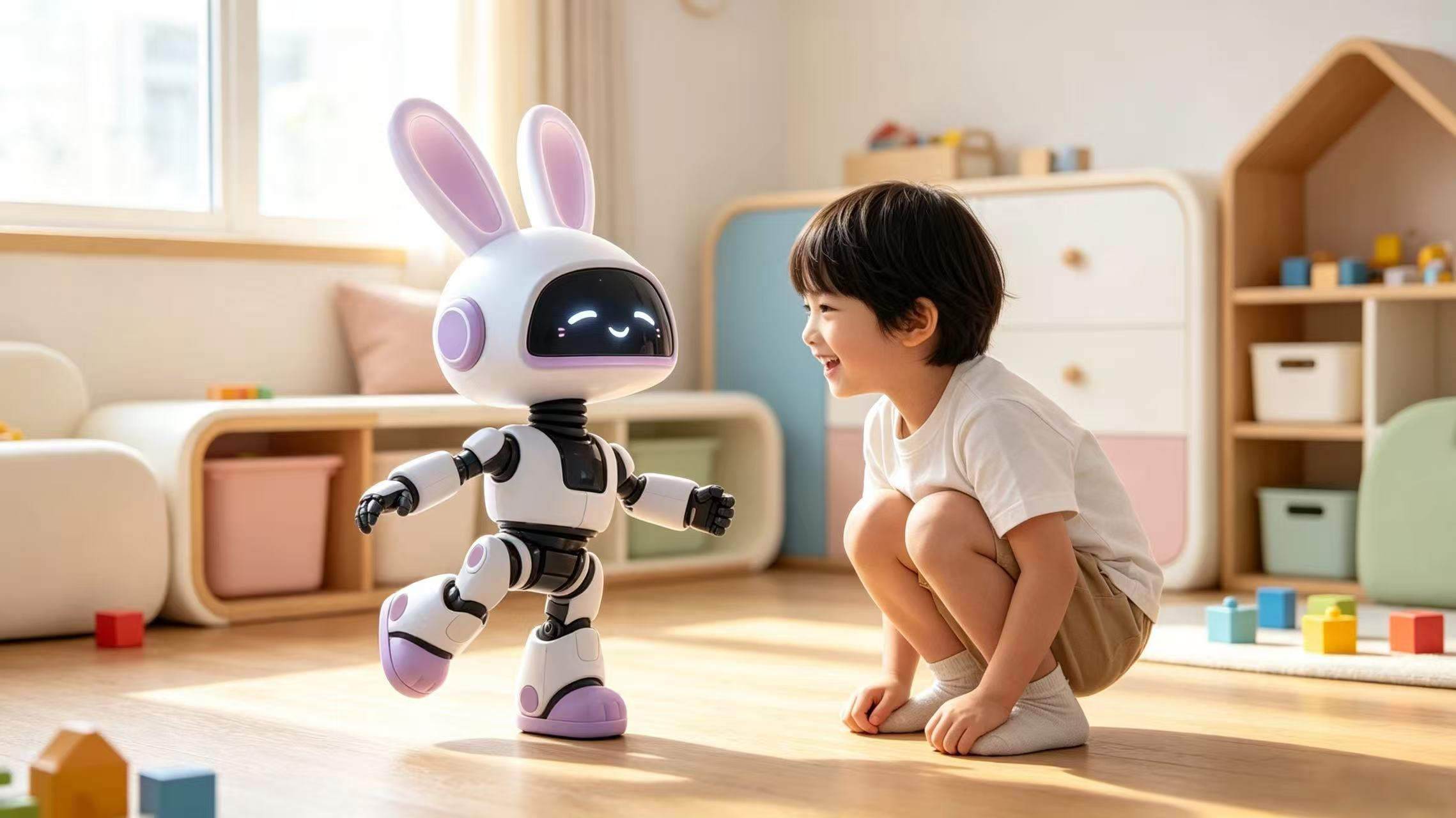 Companion robot，AI intelligence，interaction，