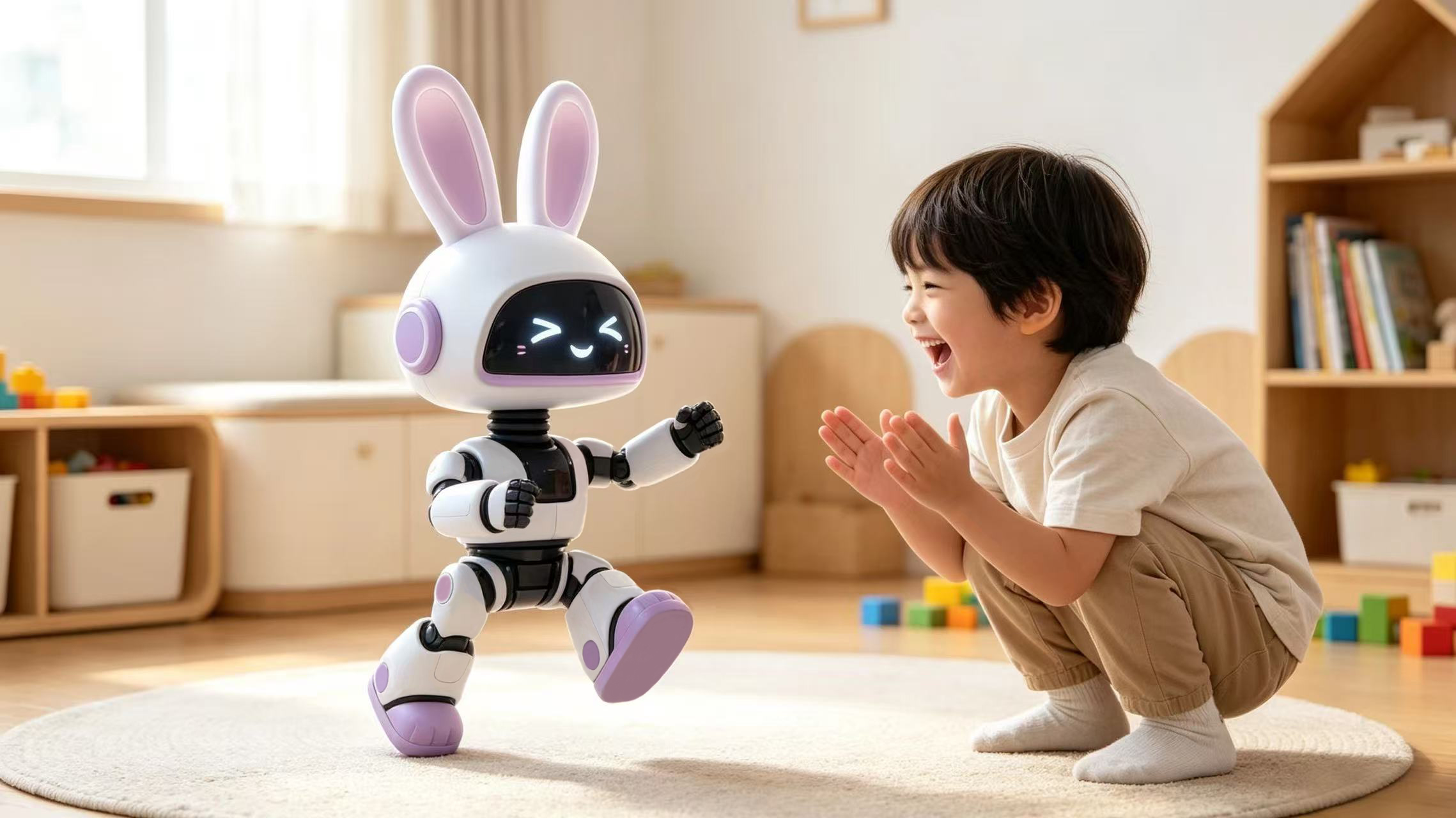Companion robot，AI intelligence，interaction，